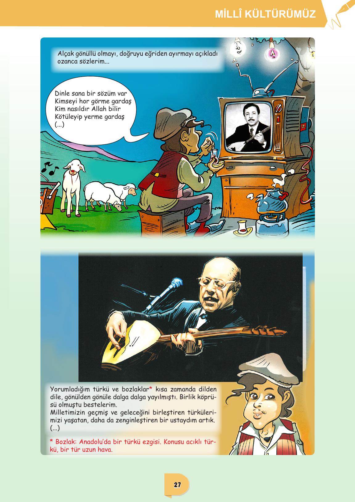 6. Sınıf Meb Yayınları Türkçe Ders Kitabı Sayfa 27 Cevapları