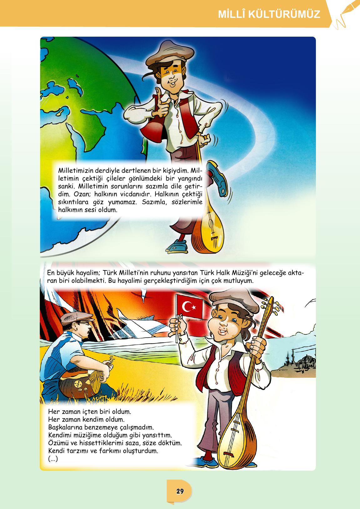 6. Sınıf Meb Yayınları Türkçe Ders Kitabı Sayfa 29 Cevapları