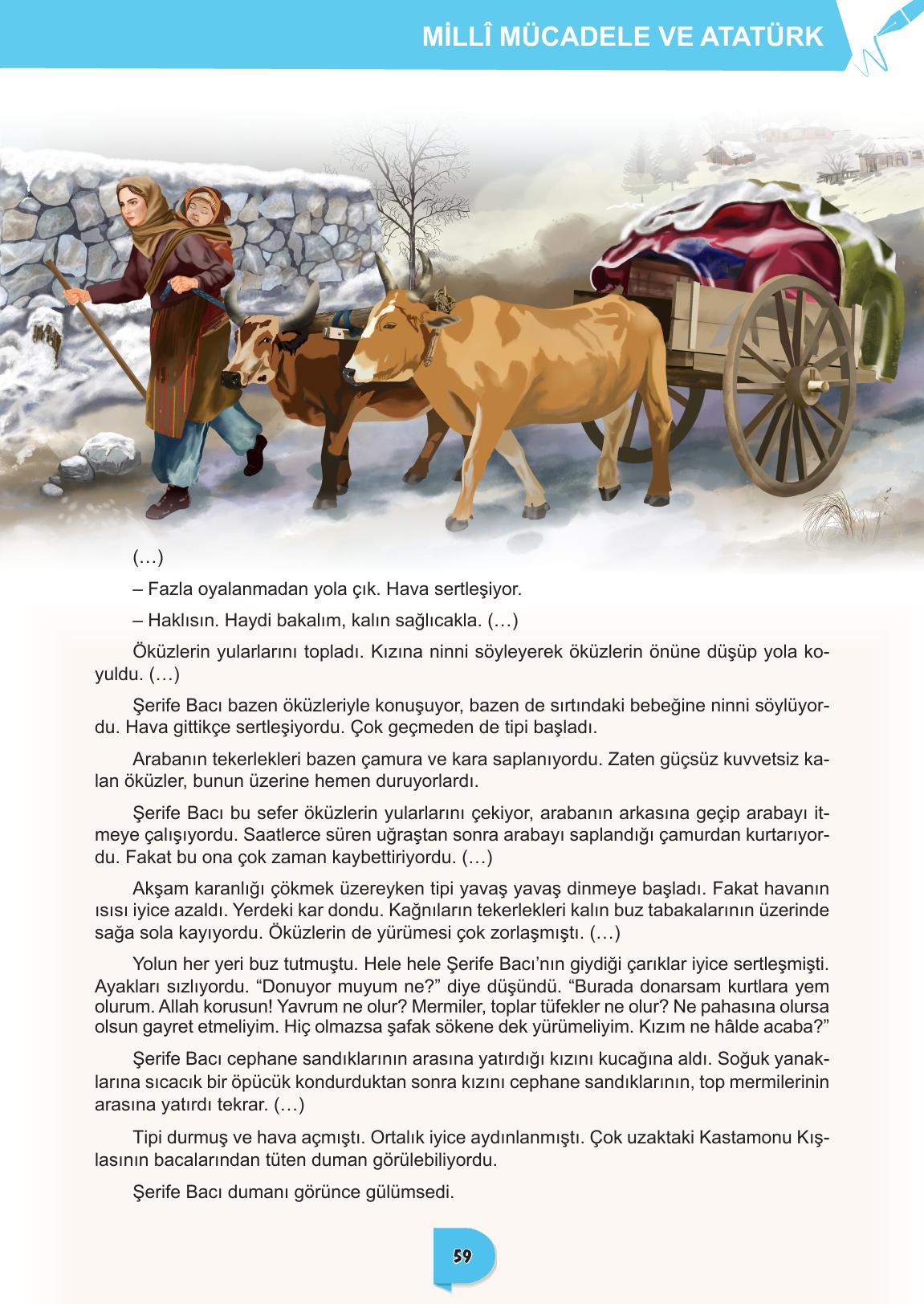 6. Sınıf Meb Yayınları Türkçe Ders Kitabı Sayfa 59 Cevapları 6. Sınıf Meb Yayınları Türkçe Ders Kitabı Sayfa 59 Cevapları