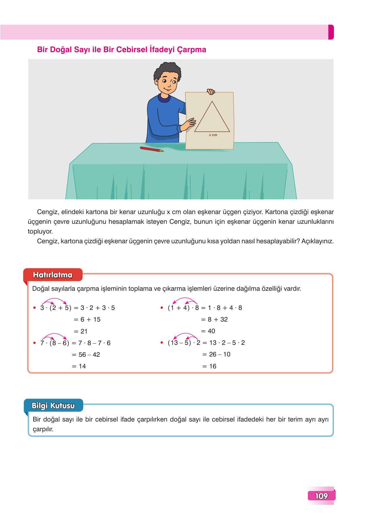 7. Sınıf Edat Yayınları Matematik Ders Kitabı Sayfa 109 Cevapları 7. Sınıf Edat Yayınları Matematik Ders Kitabı Sayfa 109 Cevapları