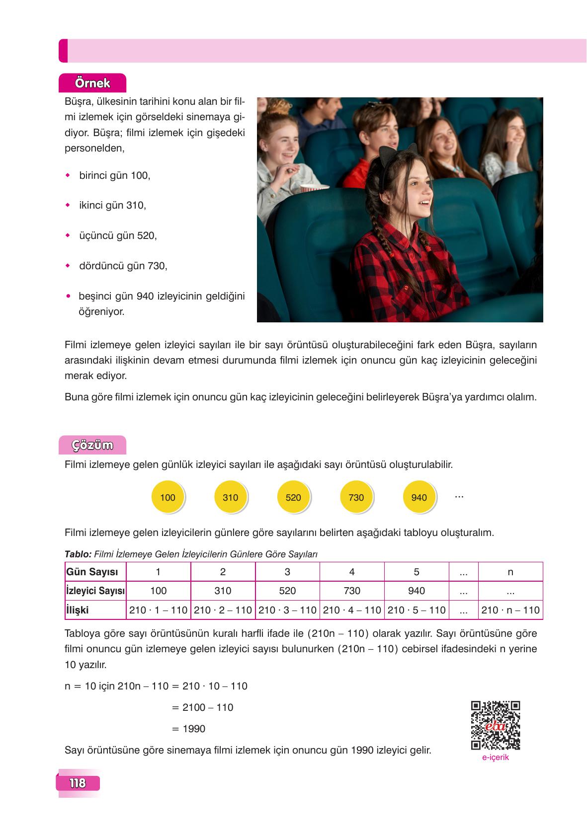 7. Sınıf Edat Yayınları Matematik Ders Kitabı Sayfa 118 Cevapları 7. Sınıf Edat Yayınları Matematik Ders Kitabı Sayfa 118 Cevapları