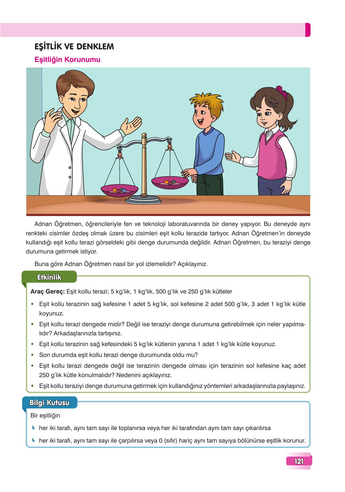 7. Sınıf Edat Yayınları Matematik Ders Kitabı Sayfa 121 Cevapları 7. Sınıf Edat Yayınları Matematik Ders Kitabı Sayfa 121 Cevapları