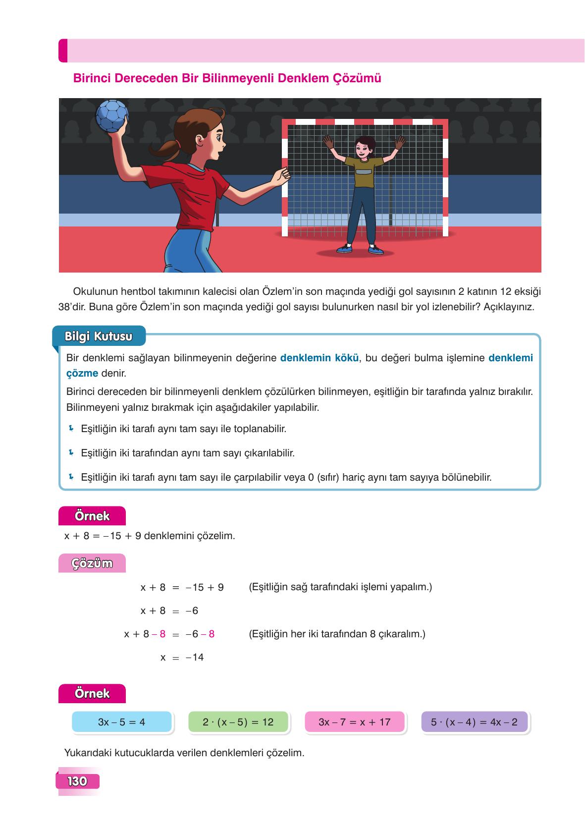 7. Sınıf Edat Yayınları Matematik Ders Kitabı Sayfa 130 Cevapları 7. Sınıf Edat Yayınları Matematik Ders Kitabı Sayfa 130 Cevapları