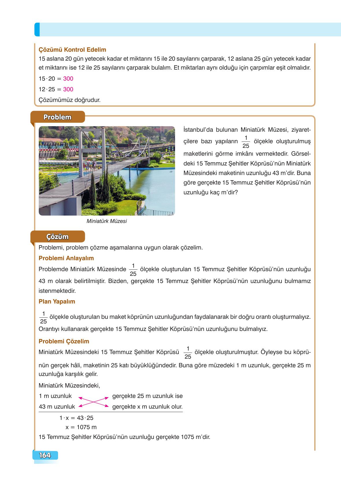 7. Sınıf Edat Yayınları Matematik Ders Kitabı Sayfa 164 Cevapları 7. Sınıf Edat Yayınları Matematik Ders Kitabı Sayfa 164 Cevapları
