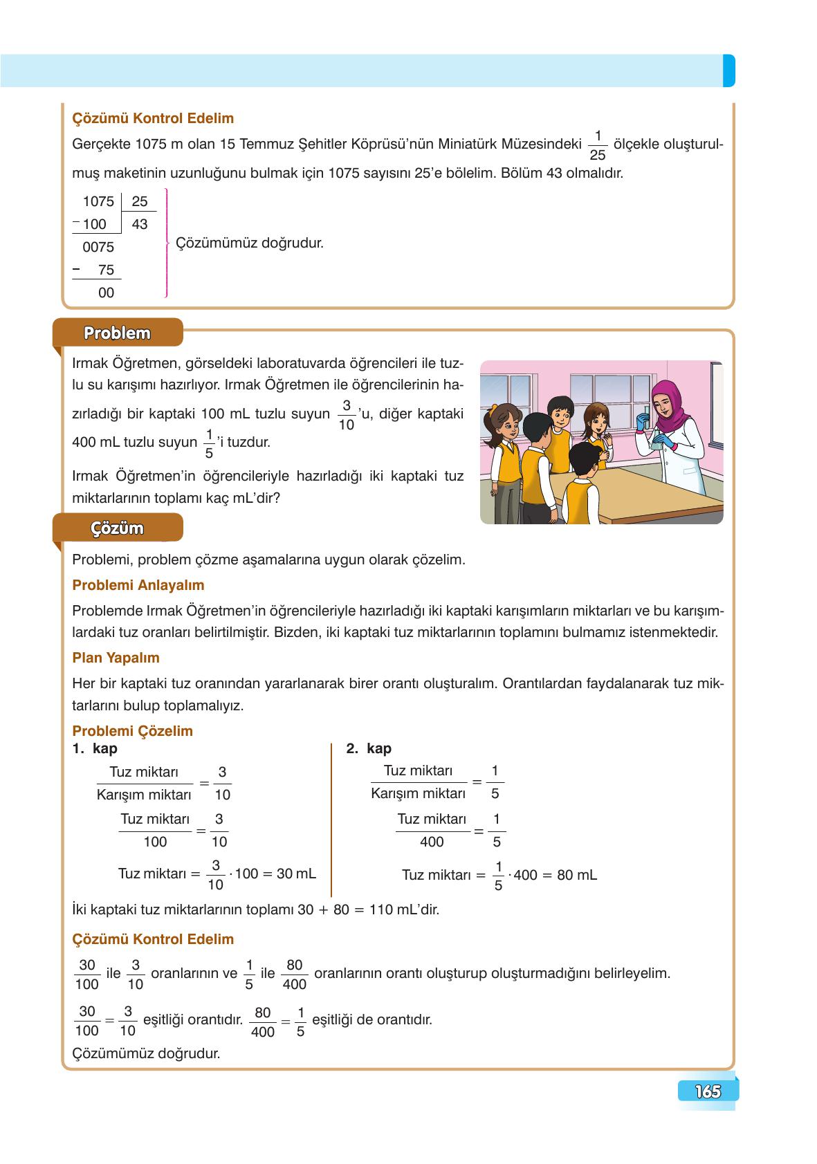 7. Sınıf Edat Yayınları Matematik Ders Kitabı Sayfa 165 Cevapları 7. Sınıf Edat Yayınları Matematik Ders Kitabı Sayfa 165 Cevapları