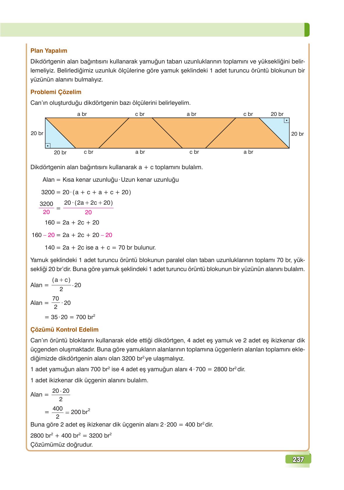 7. Sınıf Edat Yayınları Matematik Ders Kitabı Sayfa 237 Cevapları 7. Sınıf Edat Yayınları Matematik Ders Kitabı Sayfa 237 Cevapları