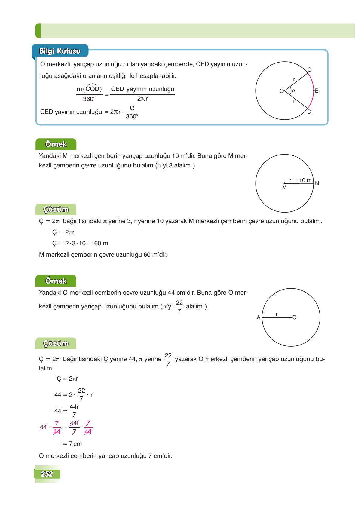 7. Sınıf Edat Yayınları Matematik Ders Kitabı Sayfa 252 Cevapları 7. Sınıf Edat Yayınları Matematik Ders Kitabı Sayfa 252 Cevapları