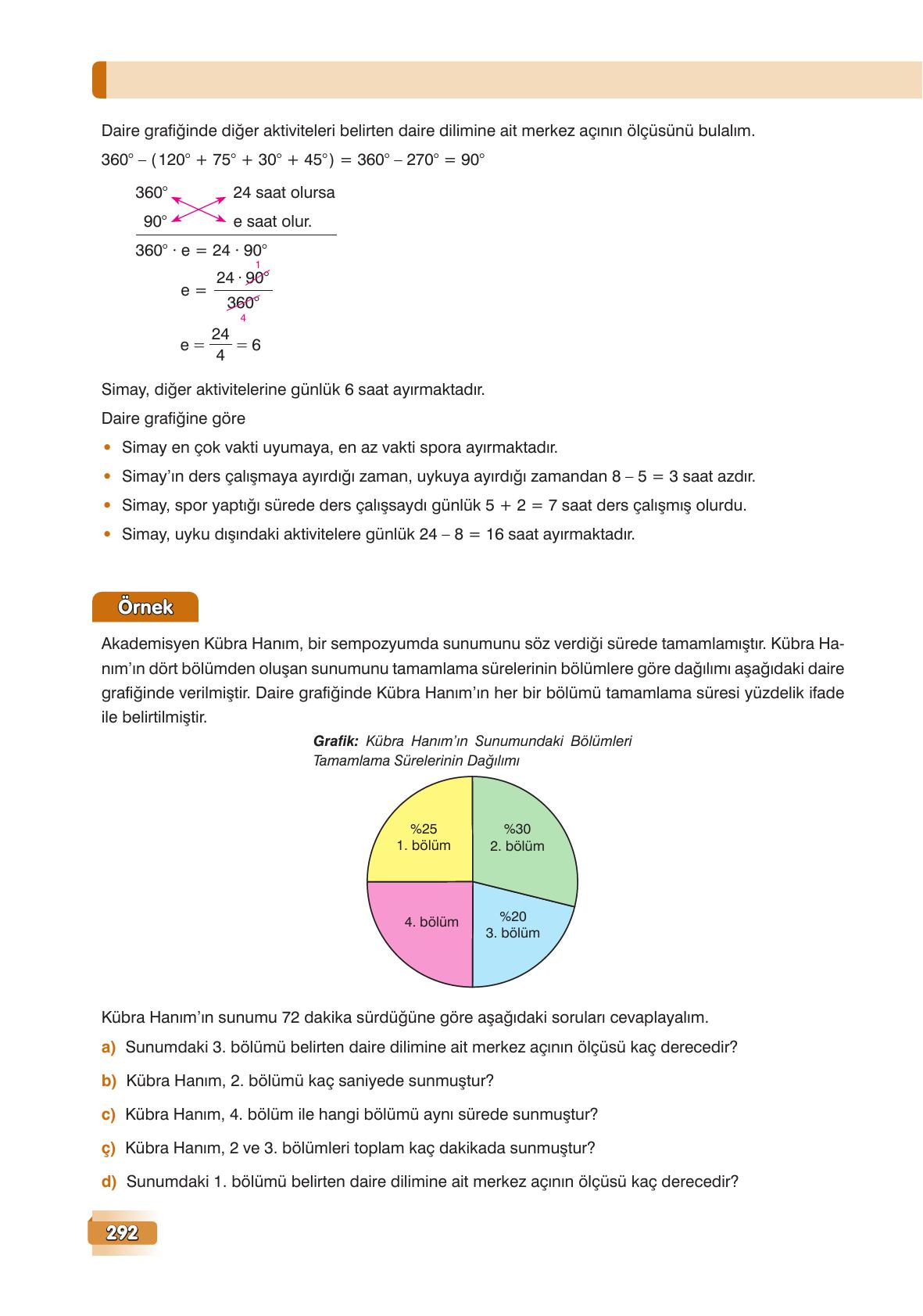 7. Sınıf Edat Yayınları Matematik Ders Kitabı Sayfa 292 Cevapları 7. Sınıf Edat Yayınları Matematik Ders Kitabı Sayfa 292 Cevapları