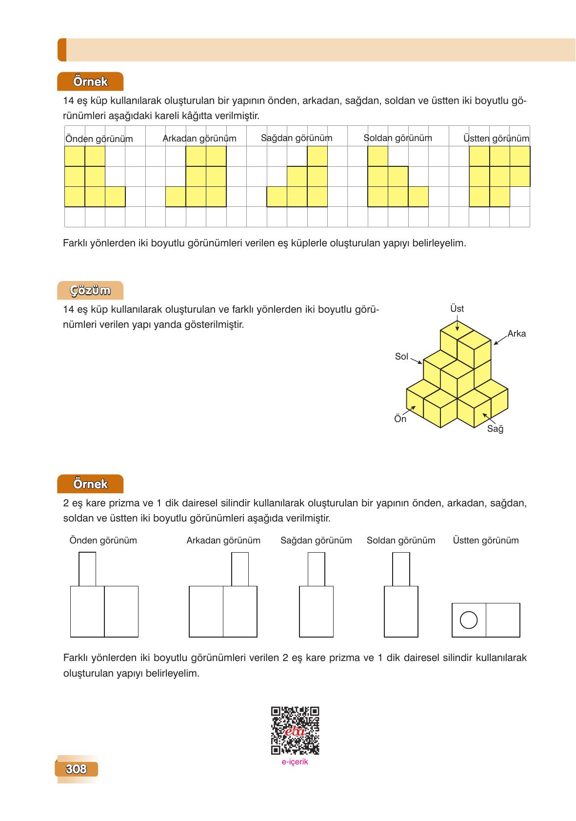 7. Sınıf Edat Yayınları Matematik Ders Kitabı Sayfa 308 Cevapları 7. Sınıf Edat Yayınları Matematik Ders Kitabı Sayfa 308 Cevapları