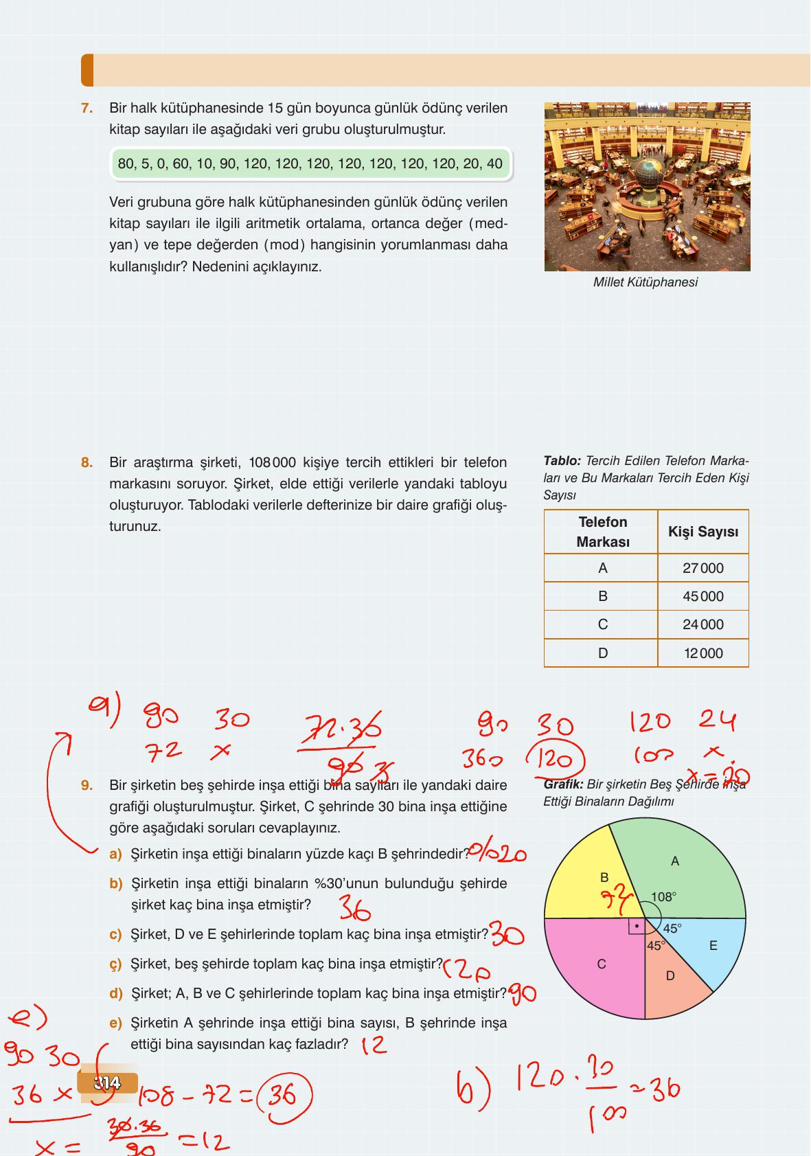 7. Sınıf Edat Yayınları Matematik Ders Kitabı Sayfa 314 Cevapları 7. Sınıf Edat Yayınları Matematik Ders Kitabı Sayfa 314 Cevapları