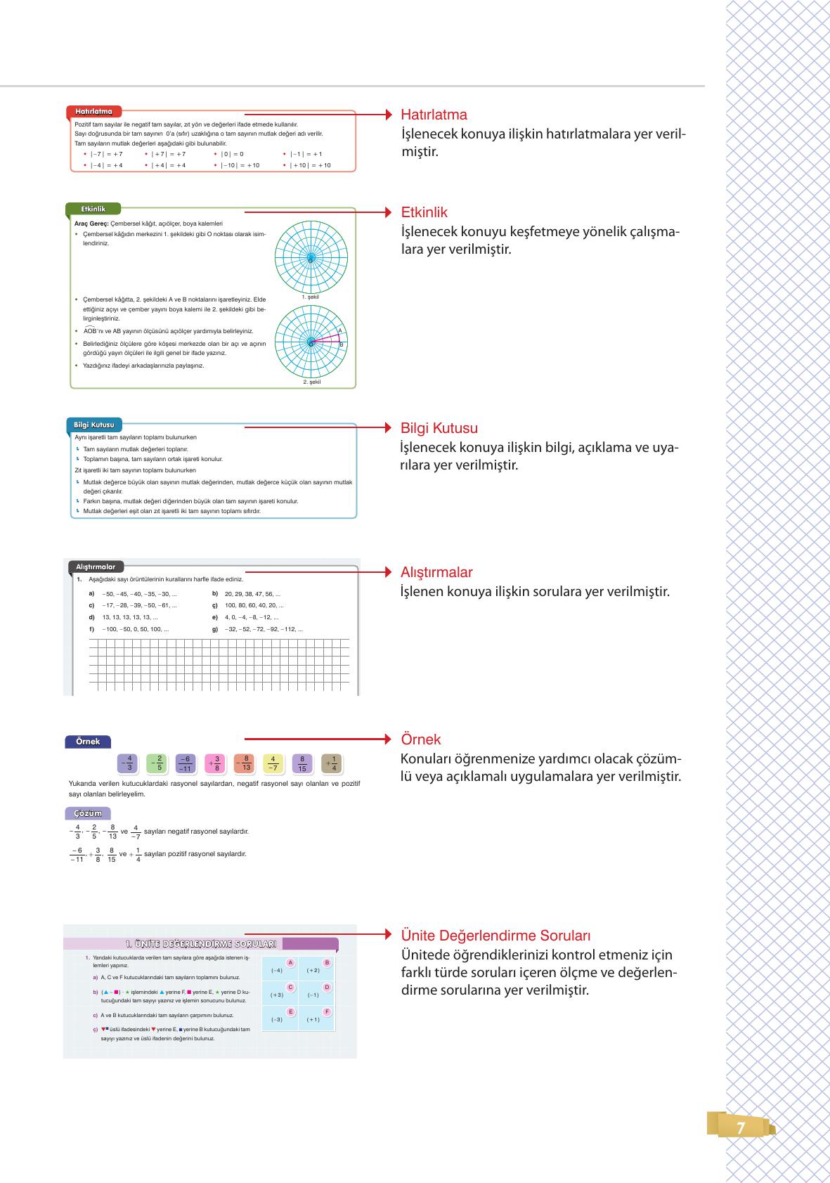 7. Sınıf Edat Yayınları Matematik Ders Kitabı Sayfa 7 Cevapları 7. Sınıf Edat Yayınları Matematik Ders Kitabı Sayfa 7 Cevapları
