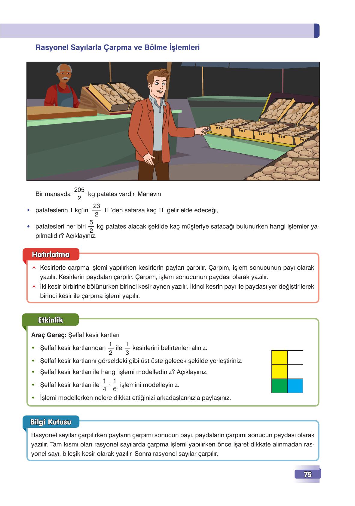 7. Sınıf Edat Yayınları Matematik Ders Kitabı Sayfa 75 Cevapları 7. Sınıf Edat Yayınları Matematik Ders Kitabı Sayfa 75 Cevapları