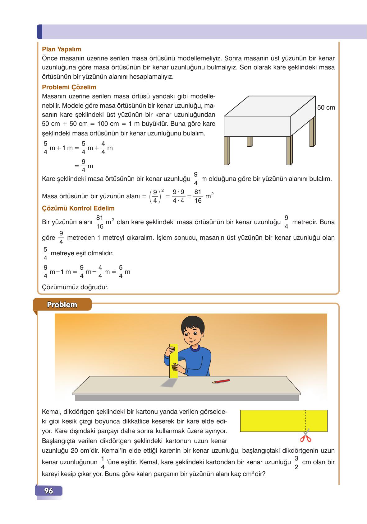 7. Sınıf Edat Yayınları Matematik Ders Kitabı Sayfa 96 Cevapları 7. Sınıf Edat Yayınları Matematik Ders Kitabı Sayfa 96 Cevapları