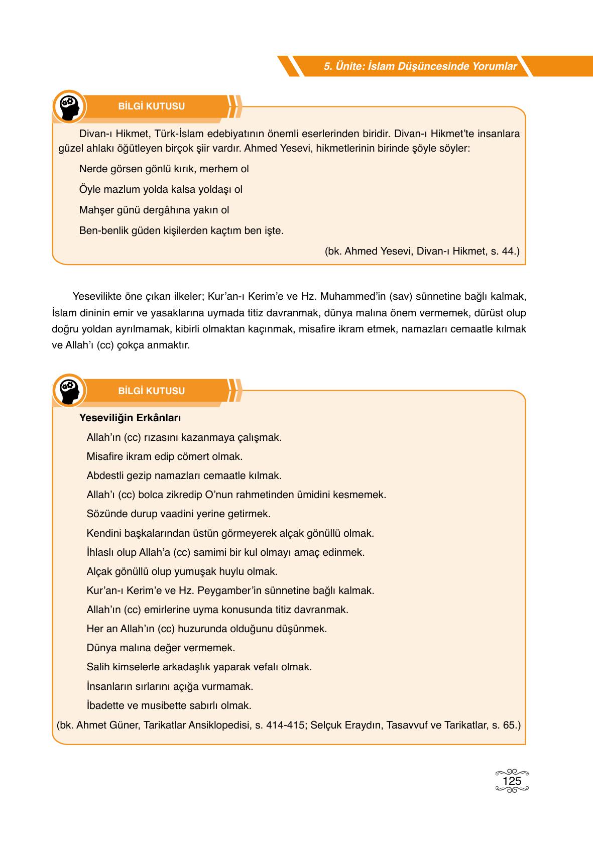 7. Sınıf Erkad Yayıncılık Din Kültürü Ve Ahlak Bilgisi Ders Kitabı Sayfa 125 Cevapları 7. Sınıf Erkad Yayıncılık Din Kültürü Ve Ahlak Bilgisi Ders Kitabı Sayfa 125 Cevapları