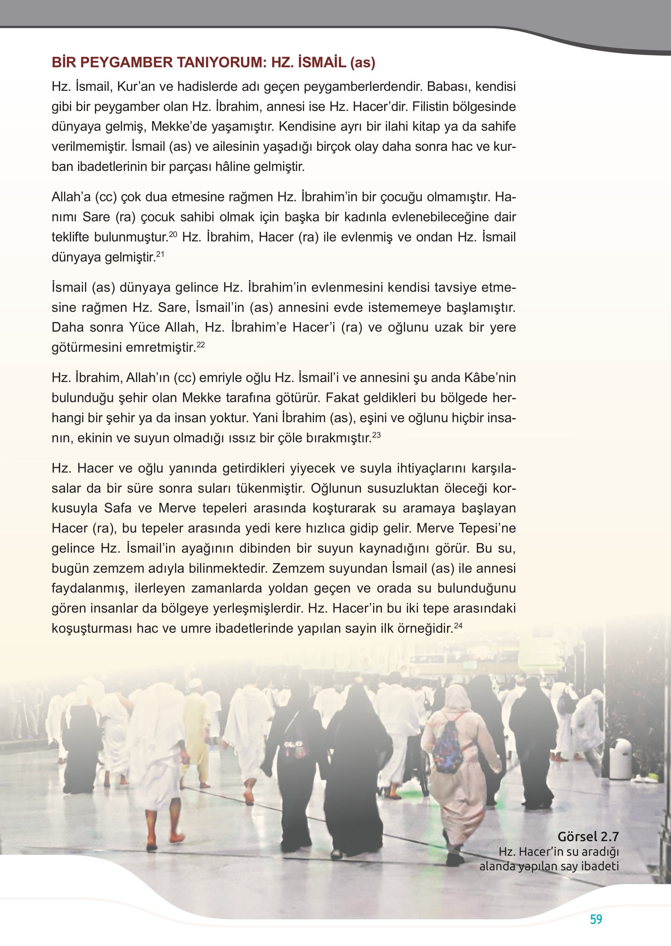 7. Sınıf Meb Yayınları Din Kültürü Ve Ahlak Bilgisi Ders Kitabı Sayfa 59 Cevapları