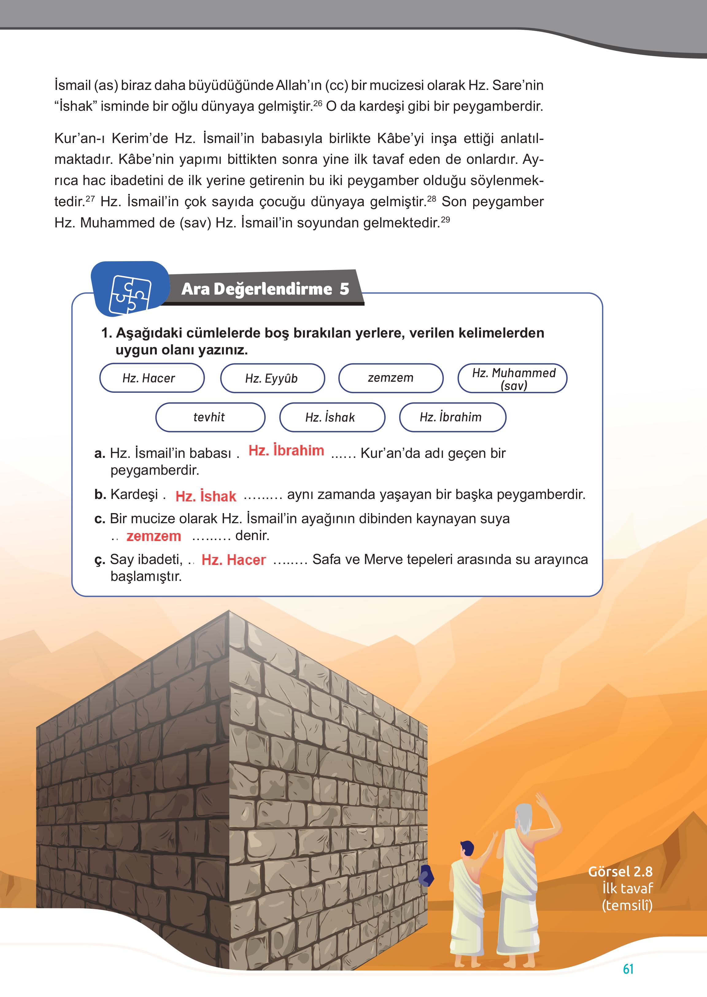 7. Sınıf Meb Yayınları Din Kültürü Ve Ahlak Bilgisi Ders Kitabı Sayfa 61 Cevapları 7. Sınıf Meb Yayınları Din Kültürü Ve Ahlak Bilgisi Ders Kitabı Sayfa 61 Cevapları