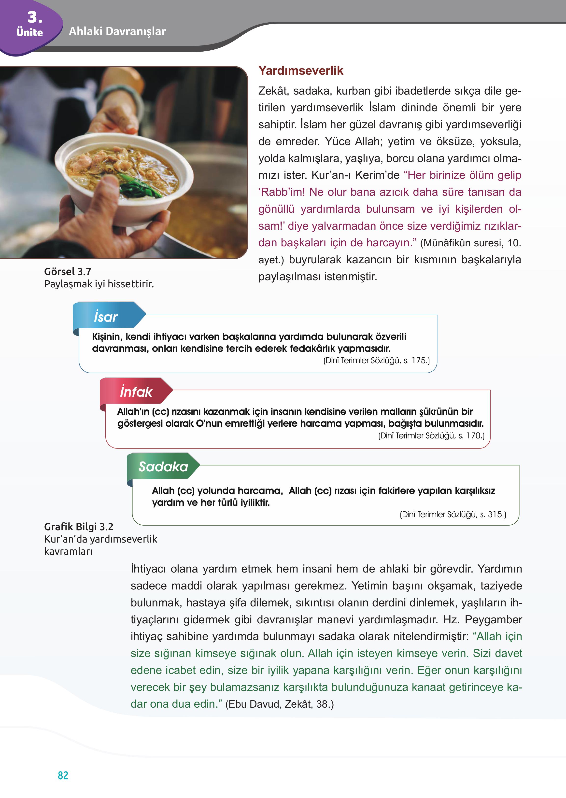 7. Sınıf Meb Yayınları Din Kültürü Ve Ahlak Bilgisi Ders Kitabı Sayfa 82 Cevapları 7. Sınıf Meb Yayınları Din Kültürü Ve Ahlak Bilgisi Ders Kitabı Sayfa 82 Cevapları
