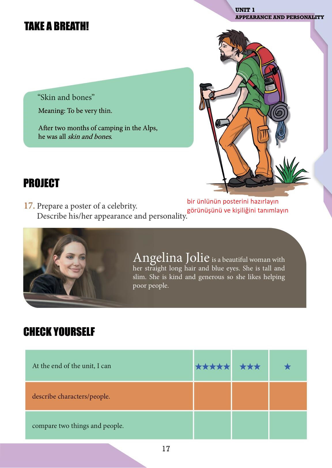 7. Sınıf Meb Yayınları İngilizce Ders Kitabı Sayfa 17 Cevapları