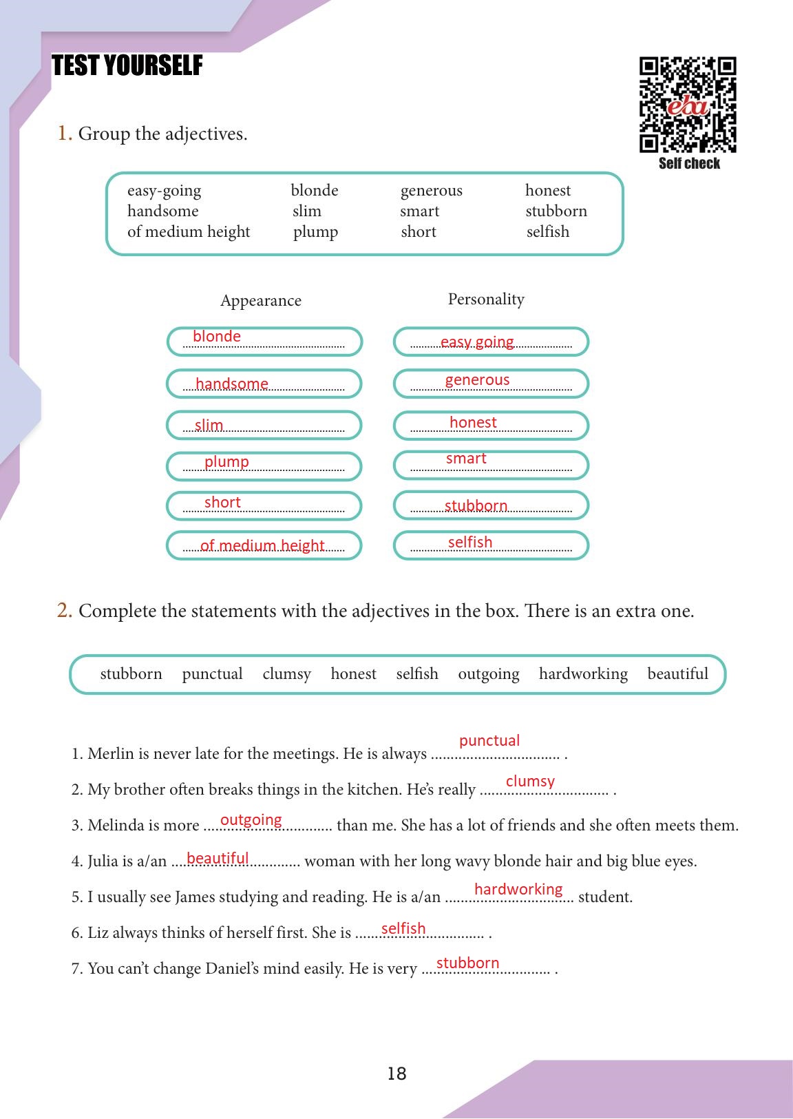 7. Sınıf Meb Yayınları İngilizce Ders Kitabı Sayfa 18 Cevapları
