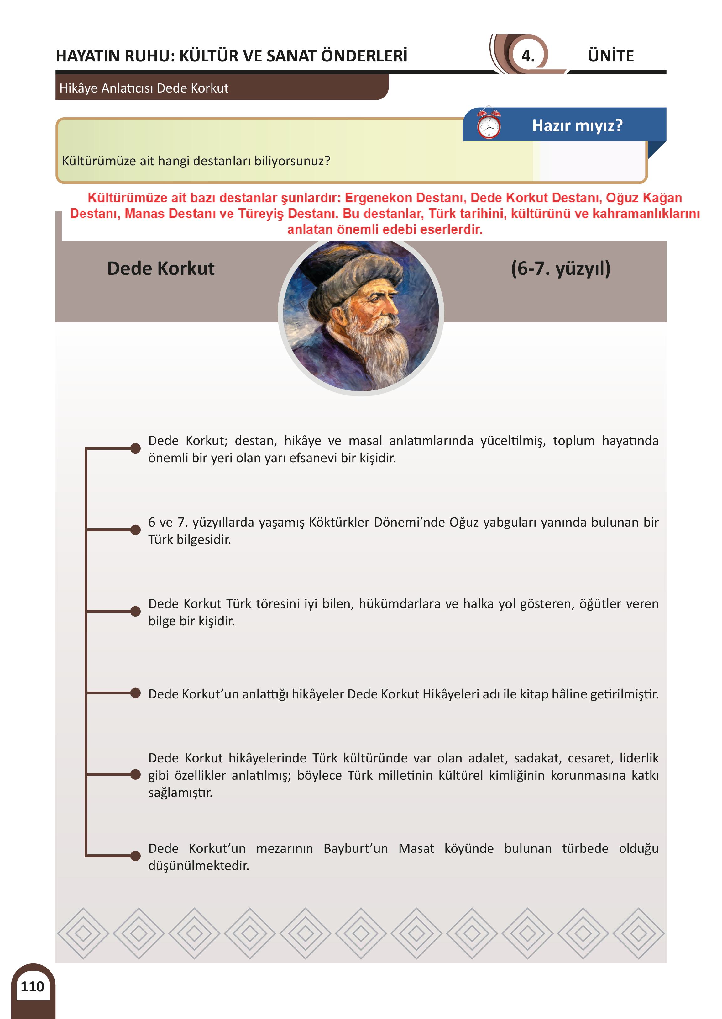 7. Sınıf Meb Yayınları Kültür Ve Medeniyetimize Yön Verenler Ders Kitabı Sayfa 111 Cevapları