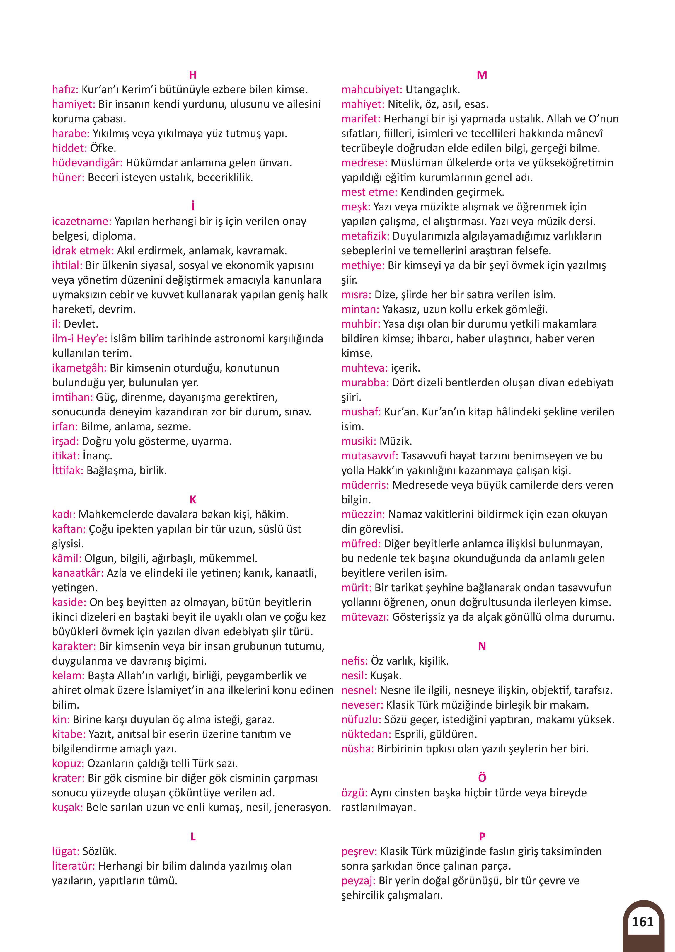 7. Sınıf Meb Yayınları Kültür Ve Medeniyetimize Yön Verenler Ders Kitabı Sayfa 162 Cevapları
