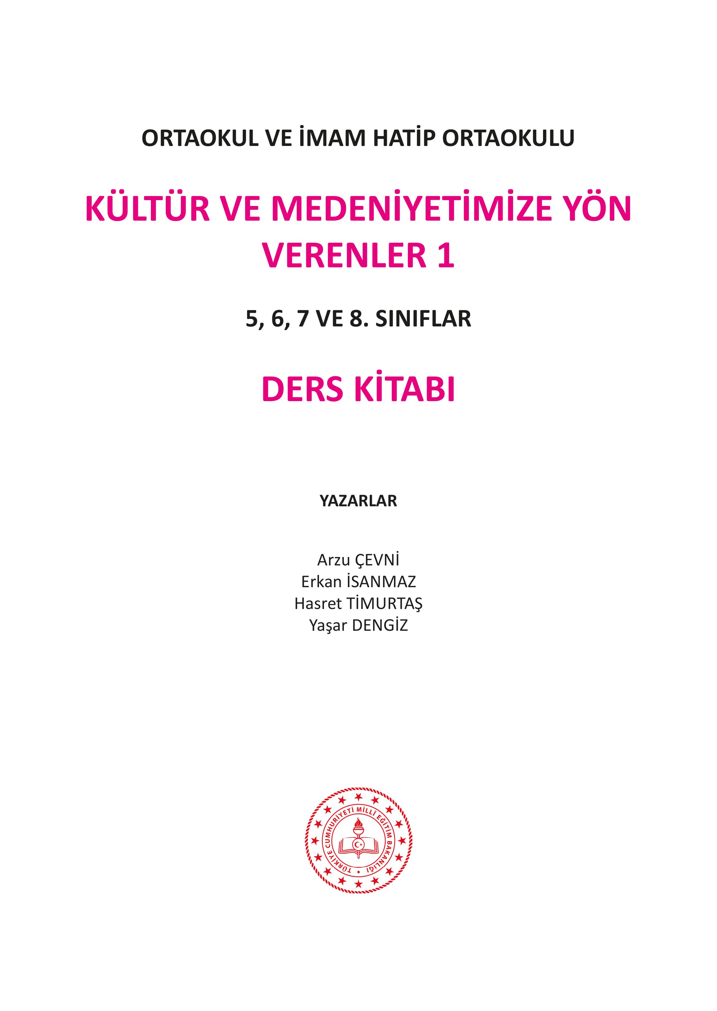 7. Sınıf Meb Yayınları Kültür Ve Medeniyetimize Yön Verenler Ders Kitabı Sayfa 2 Cevapları