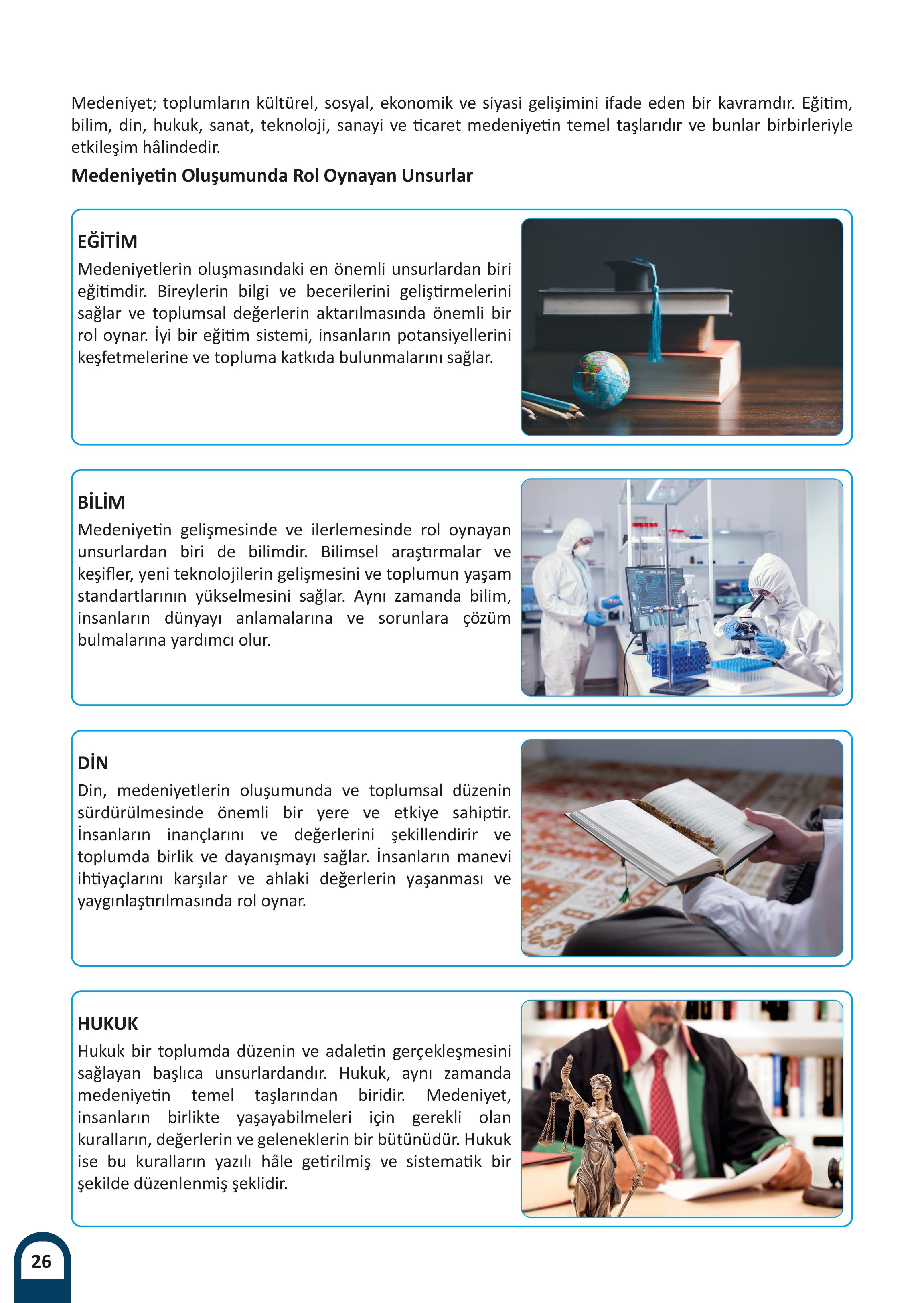 7. Sınıf Meb Yayınları Kültür Ve Medeniyetimize Yön Verenler Ders Kitabı Sayfa 27 Cevapları