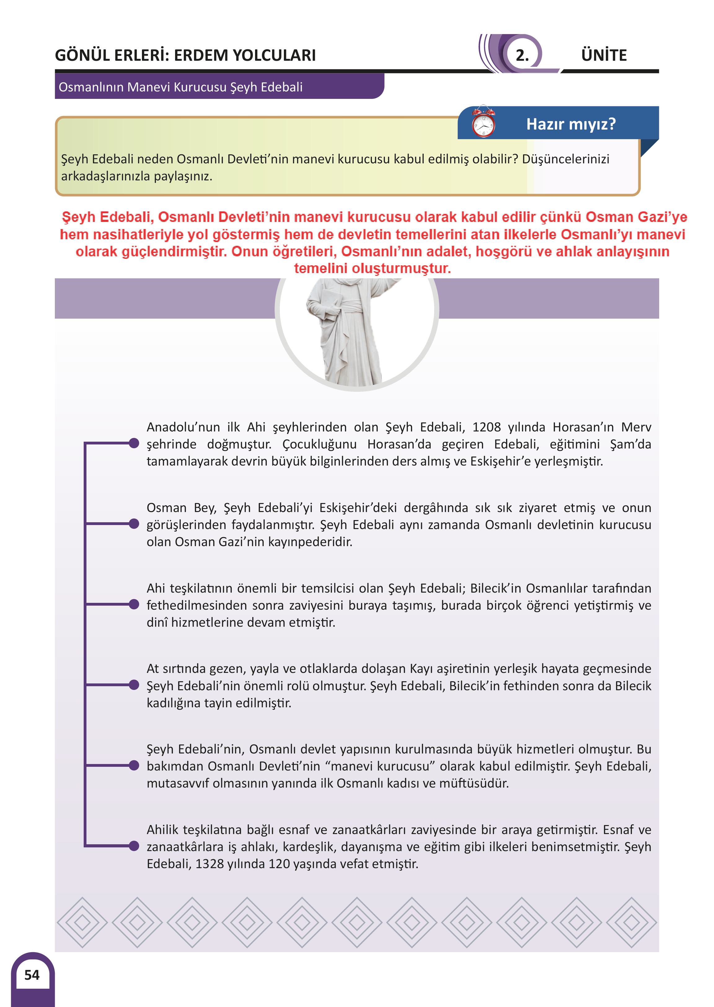 7. Sınıf Meb Yayınları Kültür Ve Medeniyetimize Yön Verenler Ders Kitabı Sayfa 55 Cevapları 7. Sınıf Meb Yayınları Kültür Ve Medeniyetimize Yön Verenler Ders Kitabı Sayfa 55 Cevapları