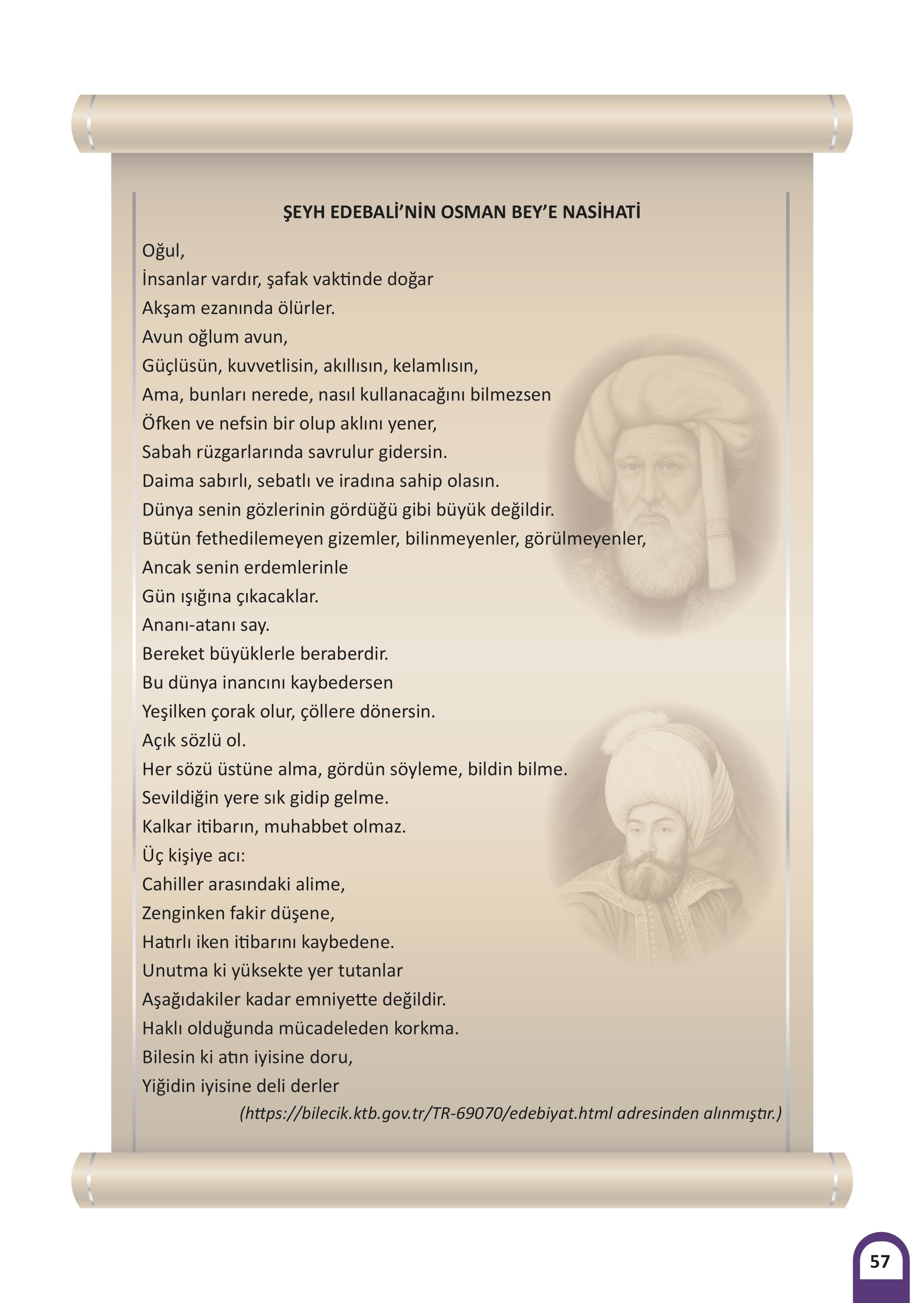 7. Sınıf Meb Yayınları Kültür Ve Medeniyetimize Yön Verenler Ders Kitabı Sayfa 58 Cevapları 7. Sınıf Meb Yayınları Kültür Ve Medeniyetimize Yön Verenler Ders Kitabı Sayfa 58 Cevapları