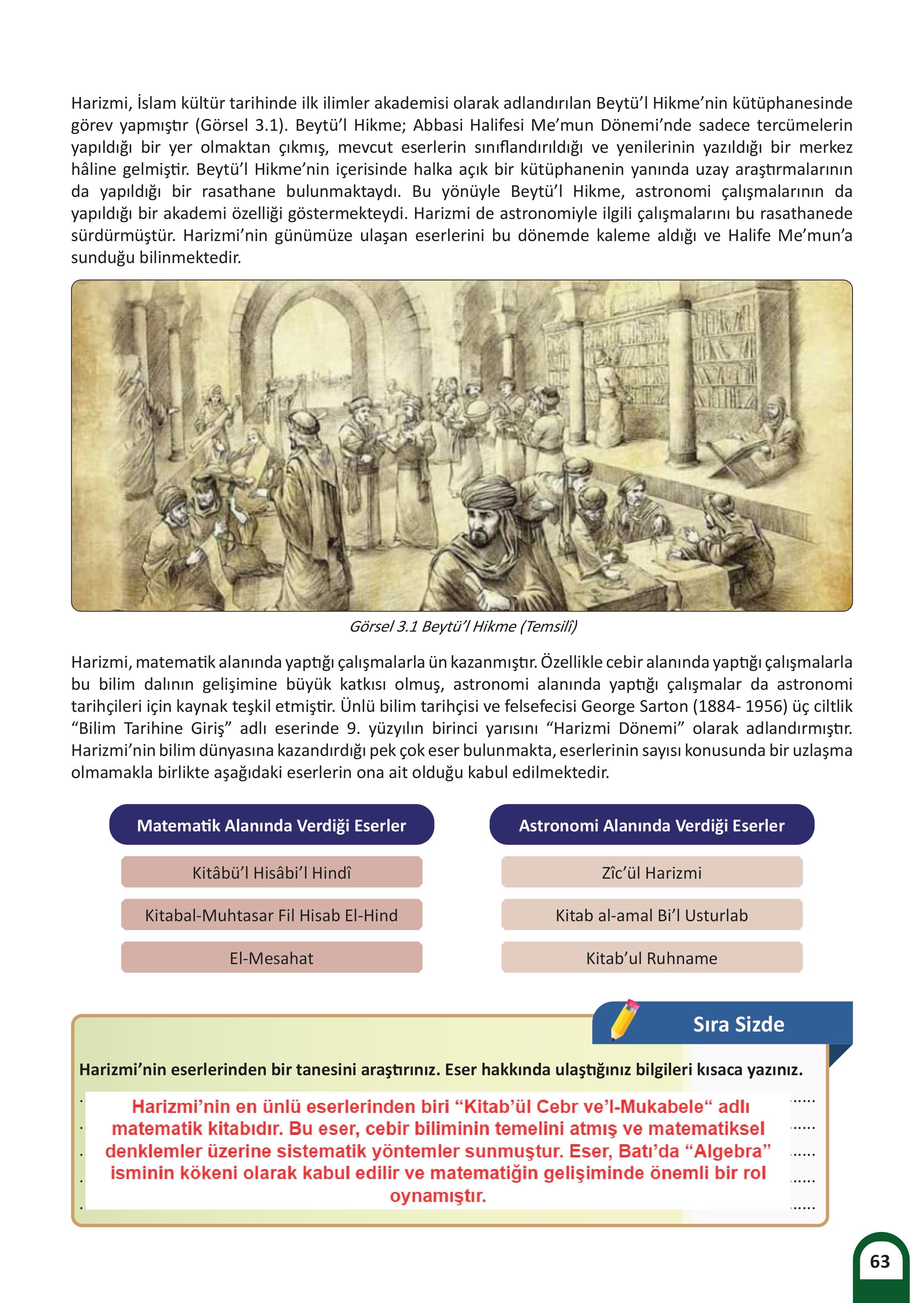 7. Sınıf Meb Yayınları Kültür Ve Medeniyetimize Yön Verenler Ders Kitabı Sayfa 64 Cevapları 7. Sınıf Meb Yayınları Kültür Ve Medeniyetimize Yön Verenler Ders Kitabı Sayfa 64 Cevapları