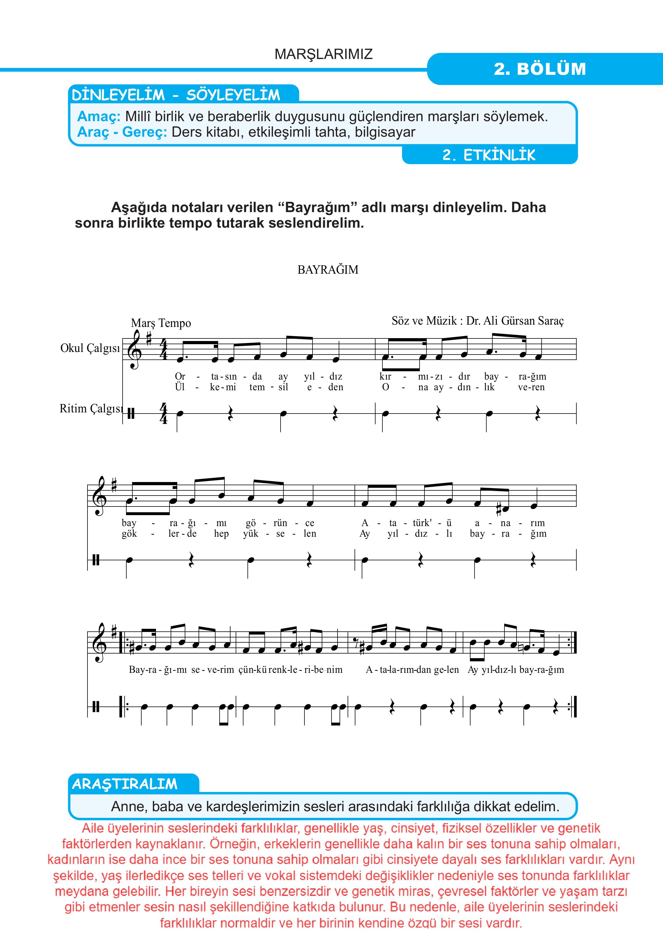 7. Sınıf Meb Yayınları Müzik Ders Kitabı Sayfa 33 Cevapları 7. Sınıf Meb Yayınları Müzik Ders Kitabı Sayfa 33 Cevapları