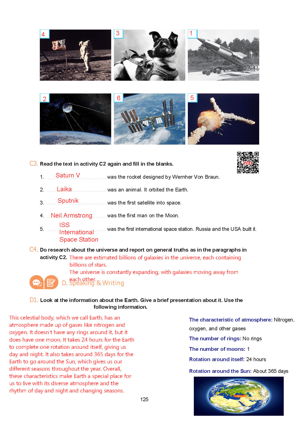 7. Sınıf Yıldırım Yayınları İngilizce Ders Kitabı Sayfa 125 Cevapları