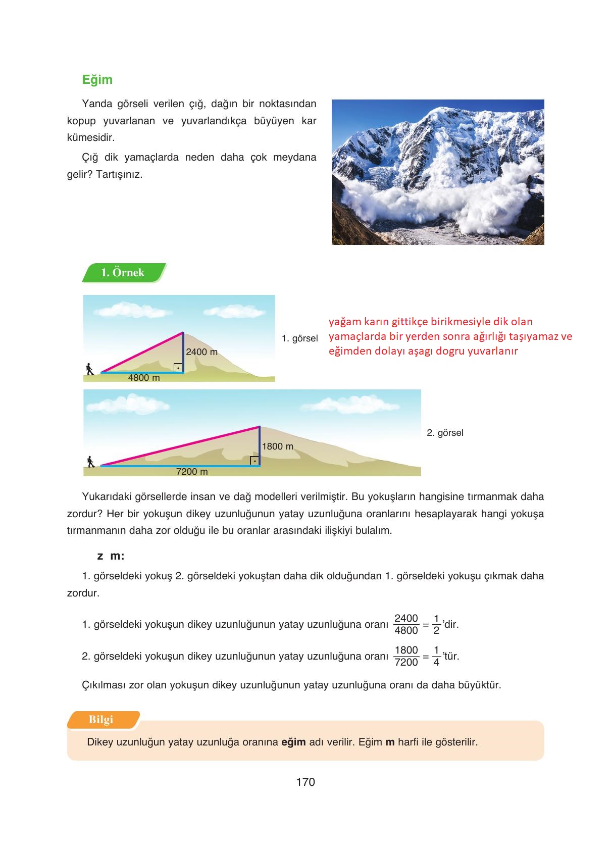 8. Sınıf Ada Yayıncılık Matematik Ders Kitabı Sayfa 170 Cevapları