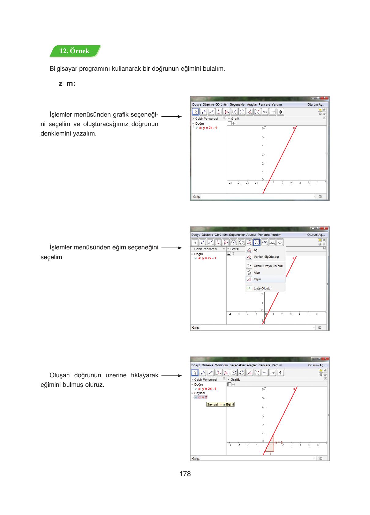 8. Sınıf Ada Yayıncılık Matematik Ders Kitabı Sayfa 178 Cevapları