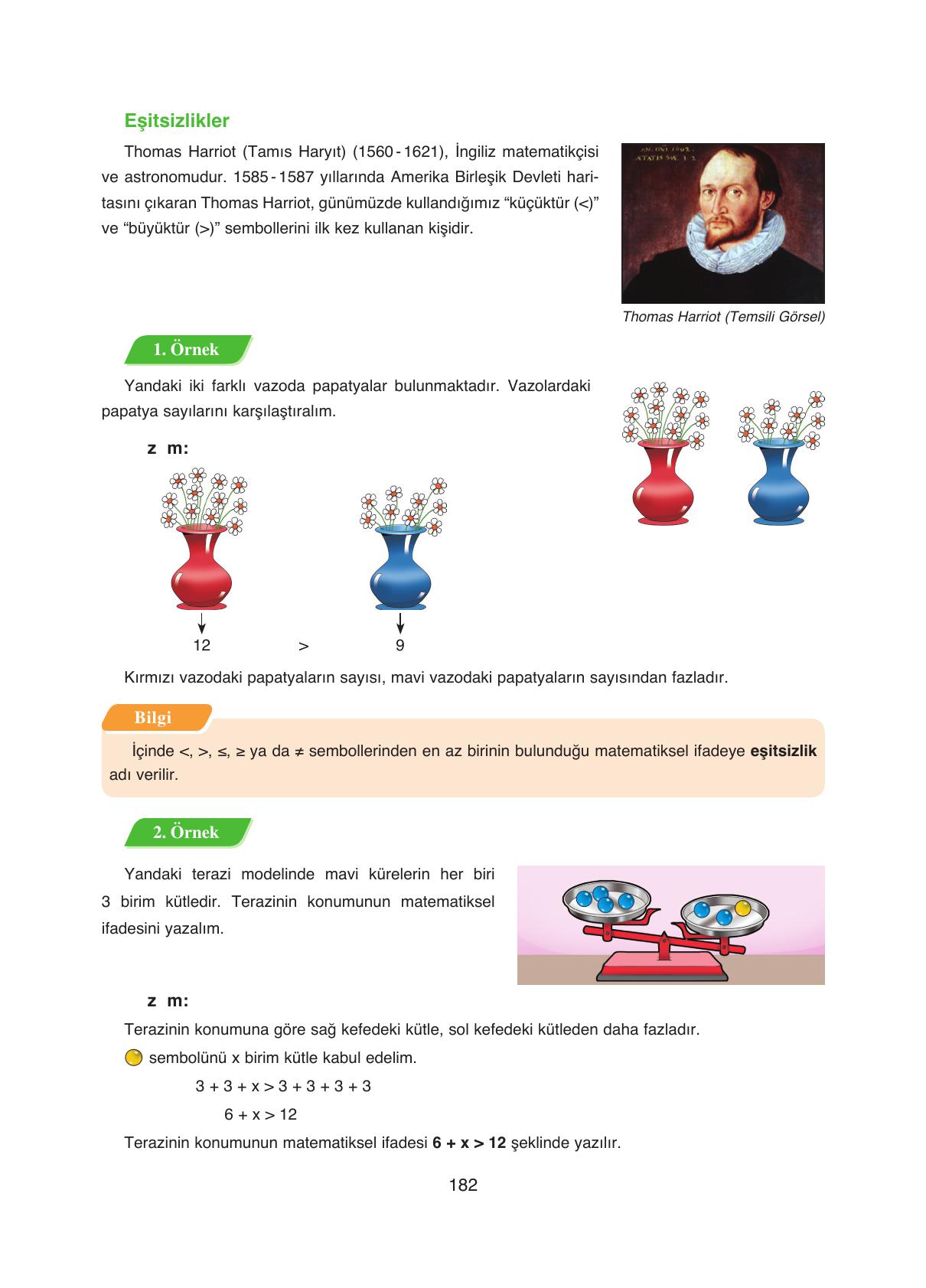 8. Sınıf Ada Yayıncılık Matematik Ders Kitabı Sayfa 182 Cevapları
