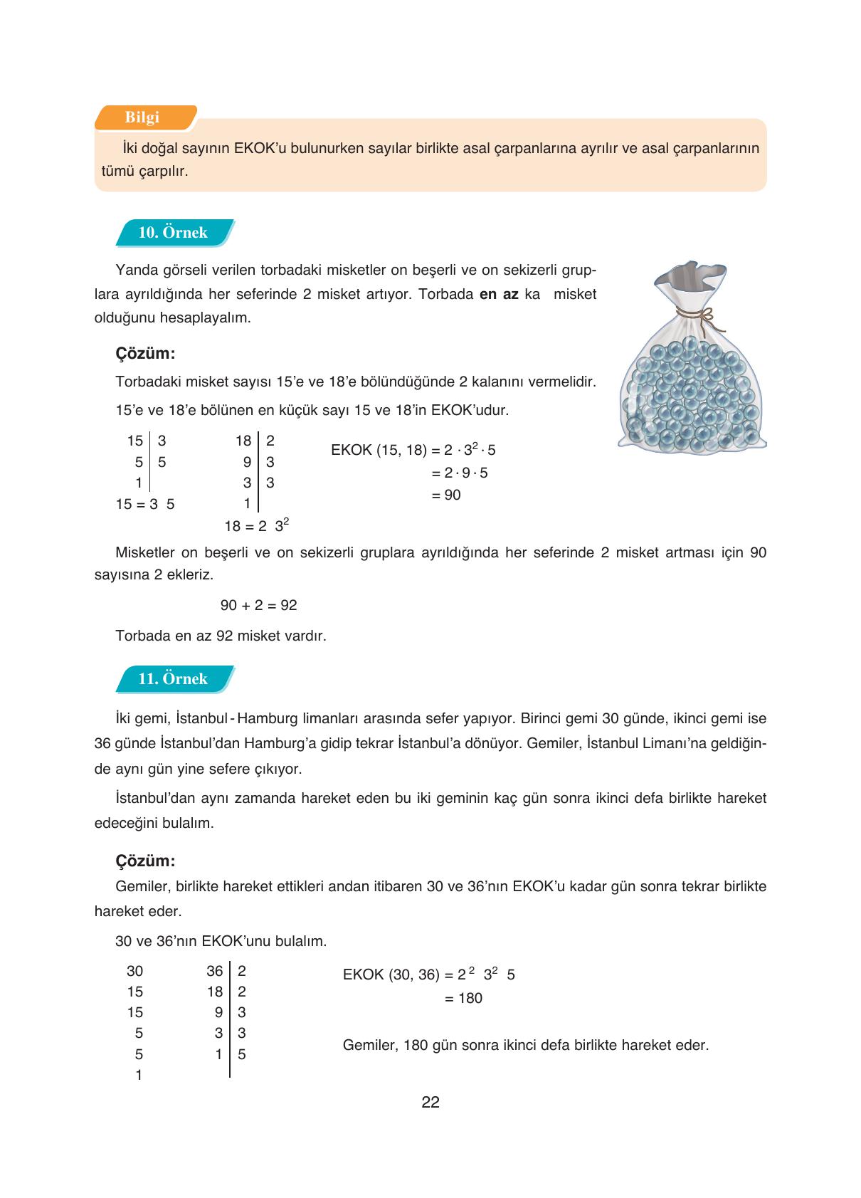 8. Sınıf Ada Yayıncılık Matematik Ders Kitabı Sayfa 22 Cevapları 8. Sınıf Ada Yayıncılık Matematik Ders Kitabı Sayfa 22 Cevapları