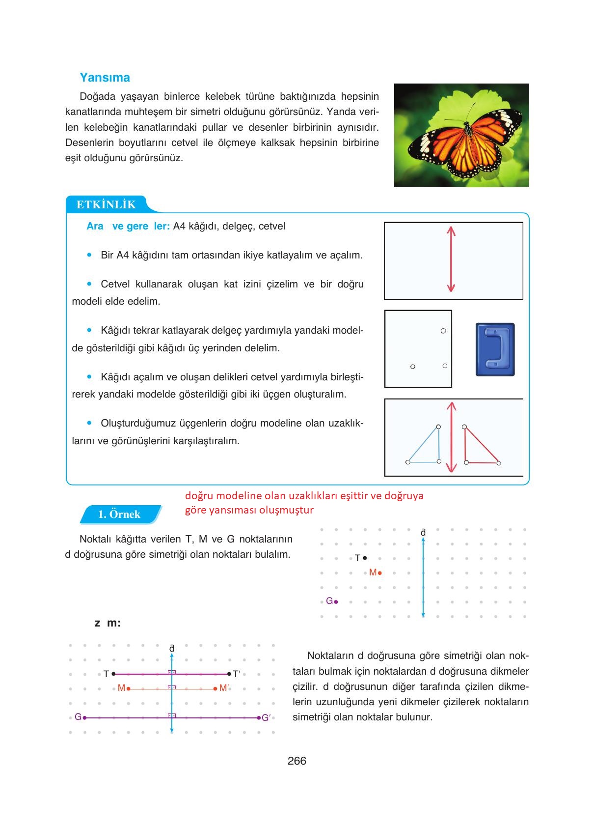 8. Sınıf Ada Yayıncılık Matematik Ders Kitabı Sayfa 266 Cevapları