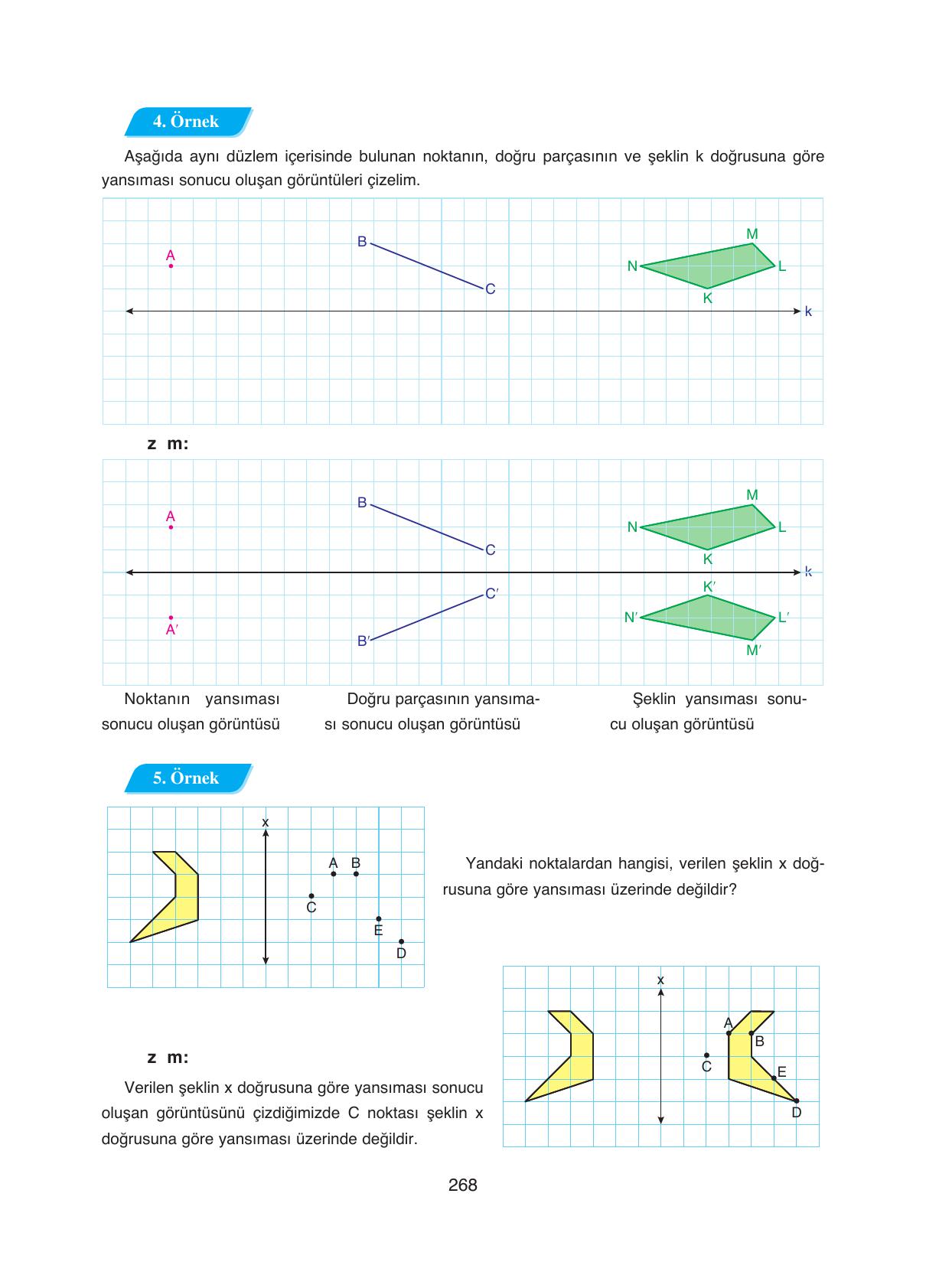 8. Sınıf Ada Yayıncılık Matematik Ders Kitabı Sayfa 268 Cevapları