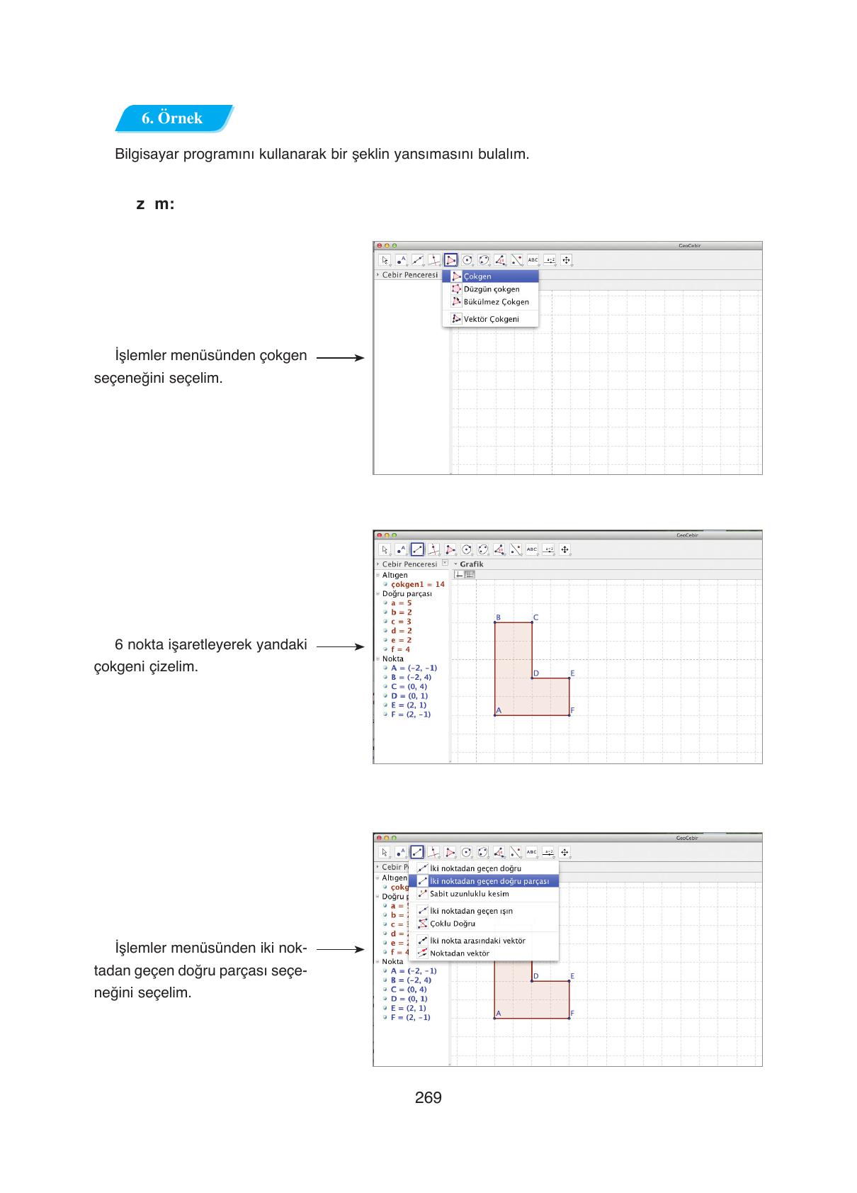 8. Sınıf Ada Yayıncılık Matematik Ders Kitabı Sayfa 269 Cevapları
