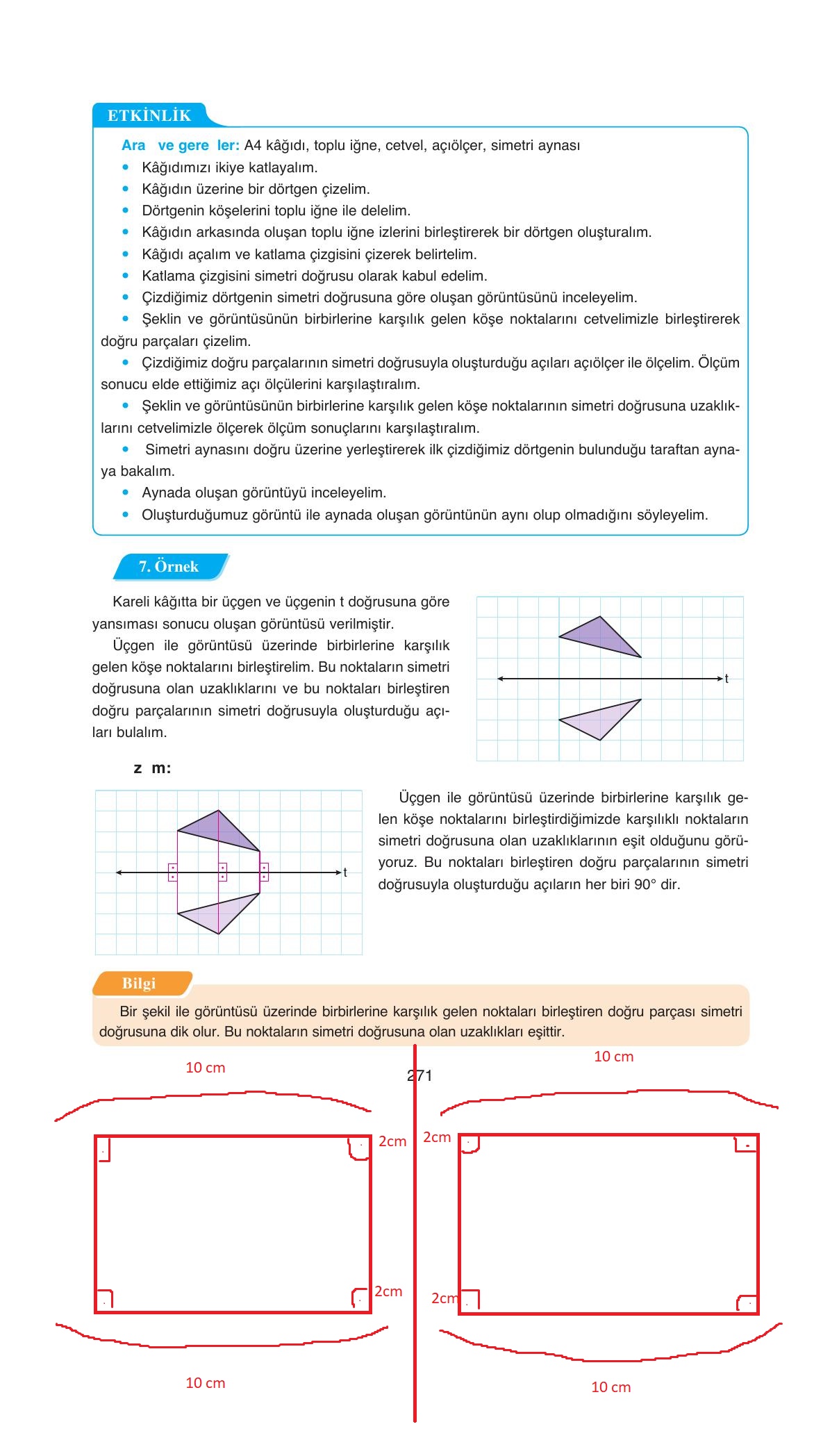 8. Sınıf Ada Yayıncılık Matematik Ders Kitabı Sayfa 271 Cevapları