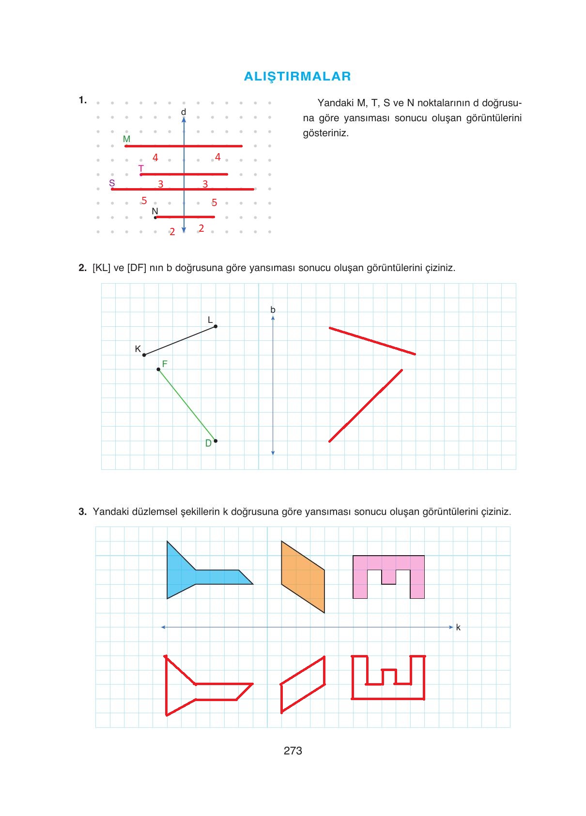 8. Sınıf Ada Yayıncılık Matematik Ders Kitabı Sayfa 273 Cevapları