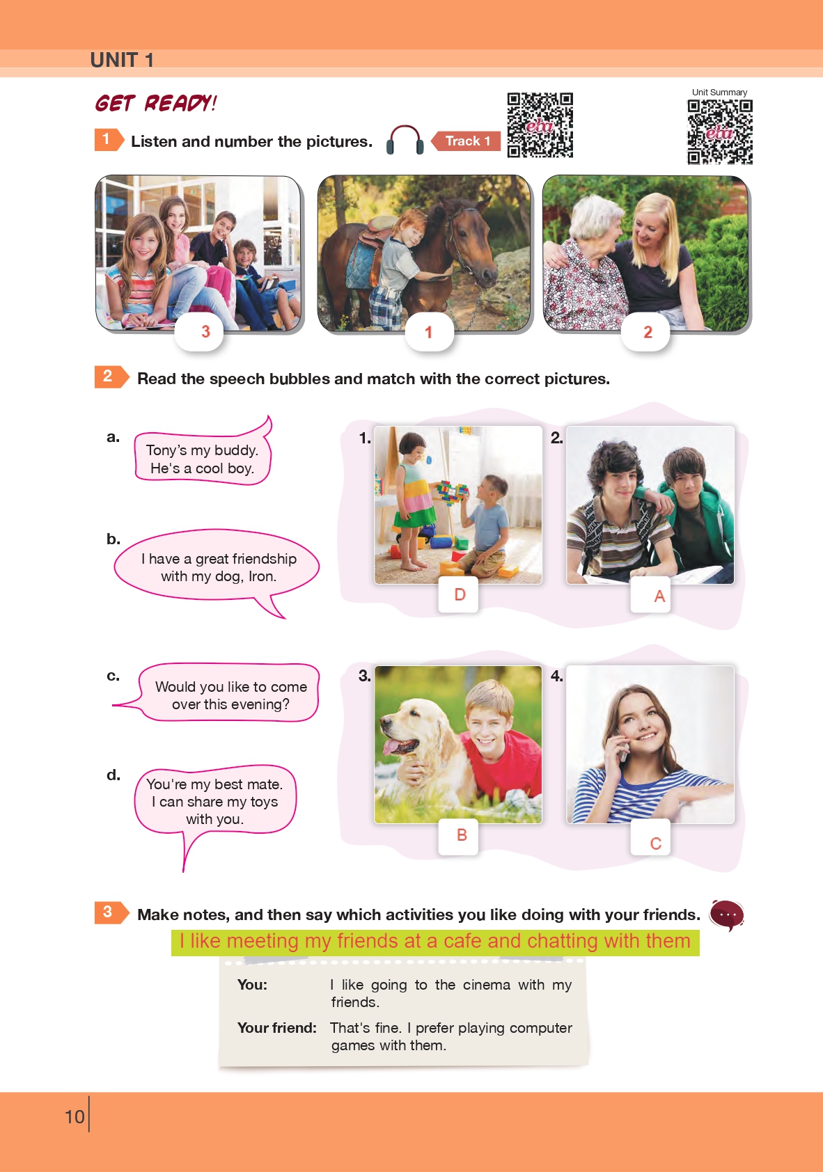 8. Sınıf Bilim Ve Kültür Yayınları İngilizce Ders Kitabı Sayfa 10 Cevapları