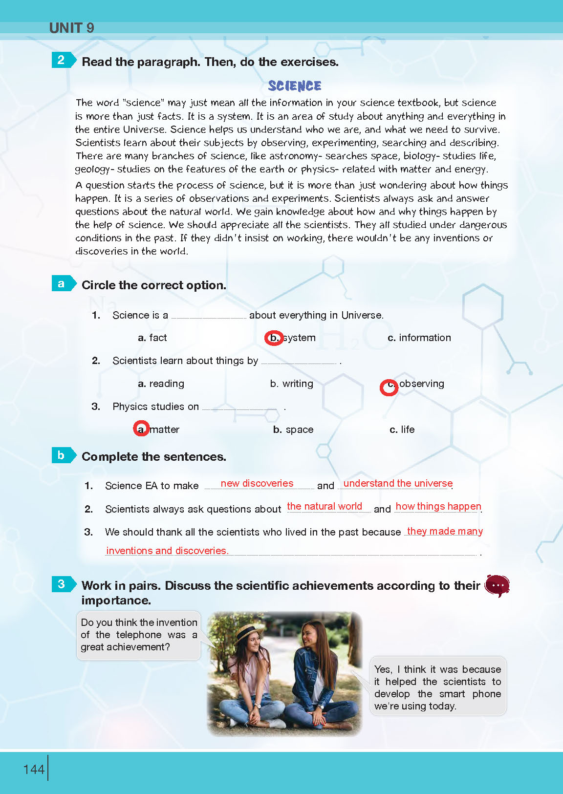 8. Sınıf Bilim Ve Kültür Yayınları İngilizce Ders Kitabı Sayfa 144 Cevapları 8. Sınıf Bilim Ve Kültür Yayınları İngilizce Ders Kitabı Sayfa 144 Cevapları