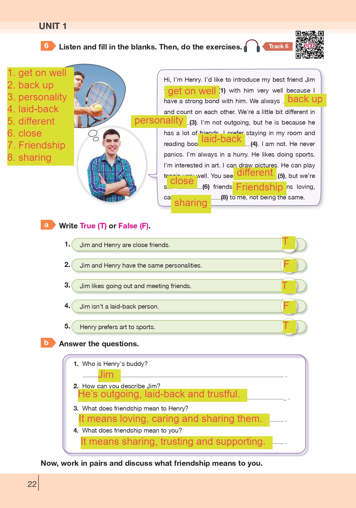 8. Sınıf Bilim Ve Kültür Yayınları İngilizce Ders Kitabı Sayfa 22 Cevapları