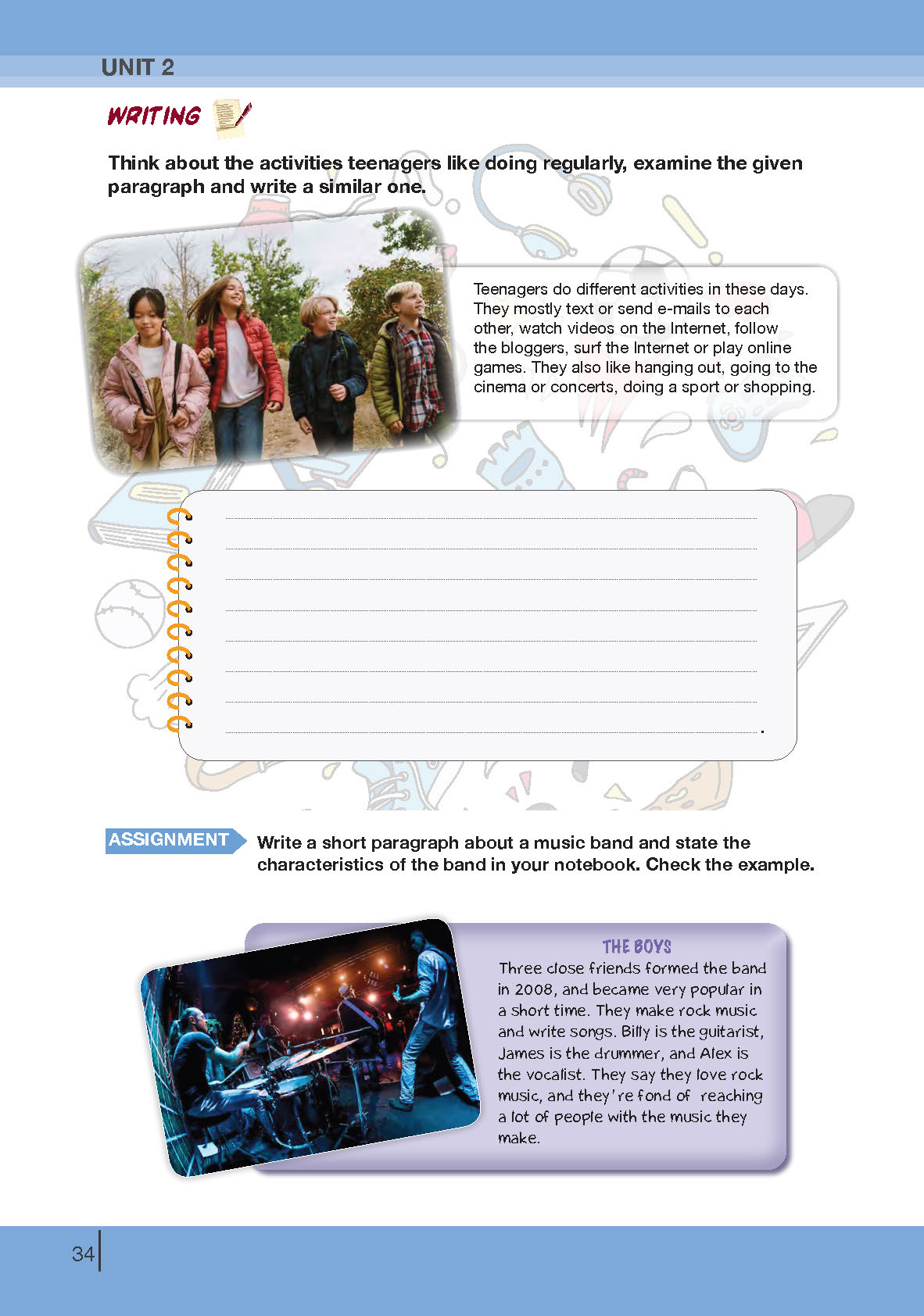 8. Sınıf Bilim Ve Kültür Yayınları İngilizce Ders Kitabı Sayfa 34 Cevapları