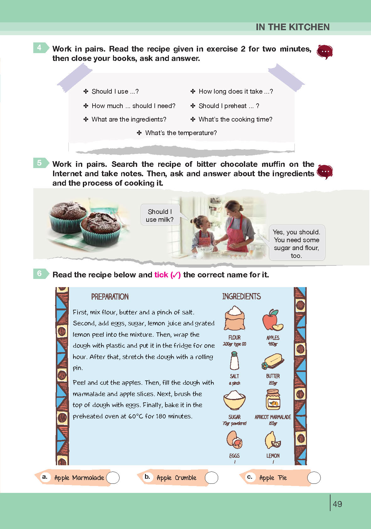 8. Sınıf Bilim Ve Kültür Yayınları İngilizce Ders Kitabı Sayfa 49 Cevapları