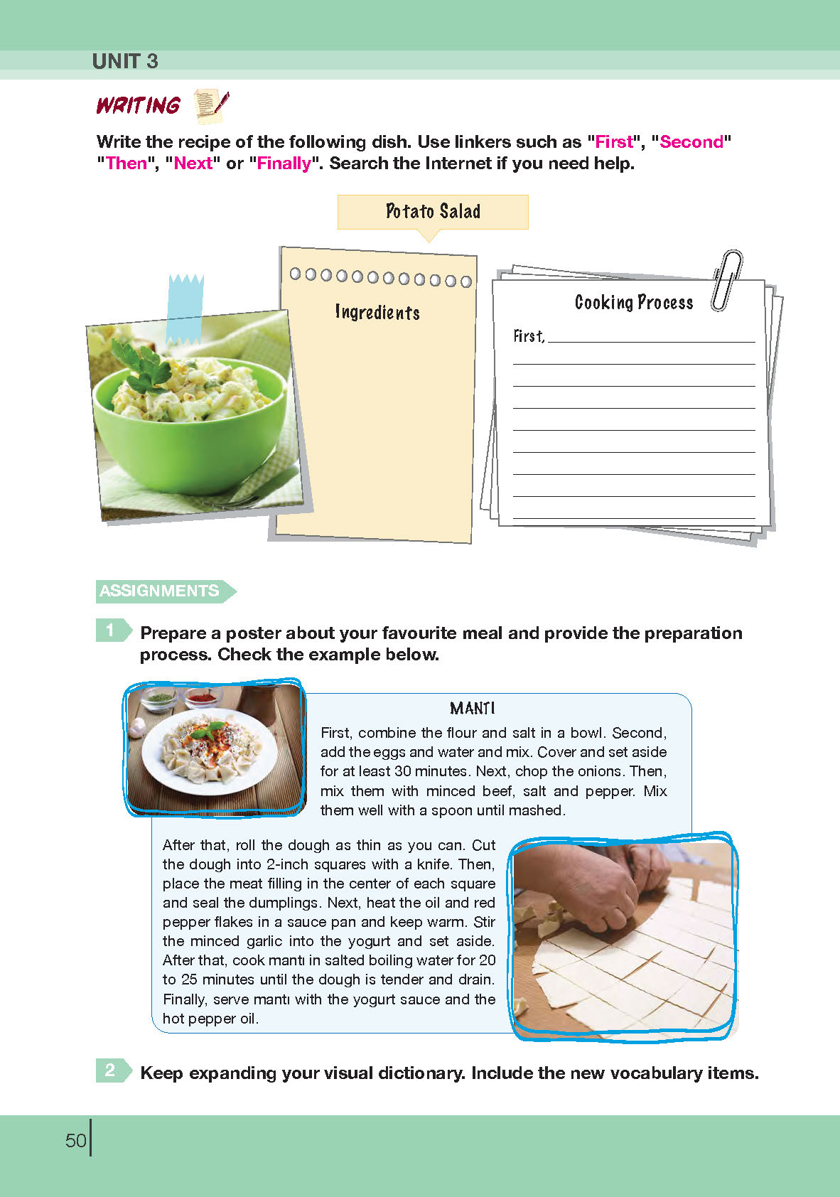 8. Sınıf Bilim Ve Kültür Yayınları İngilizce Ders Kitabı Sayfa 50 Cevapları