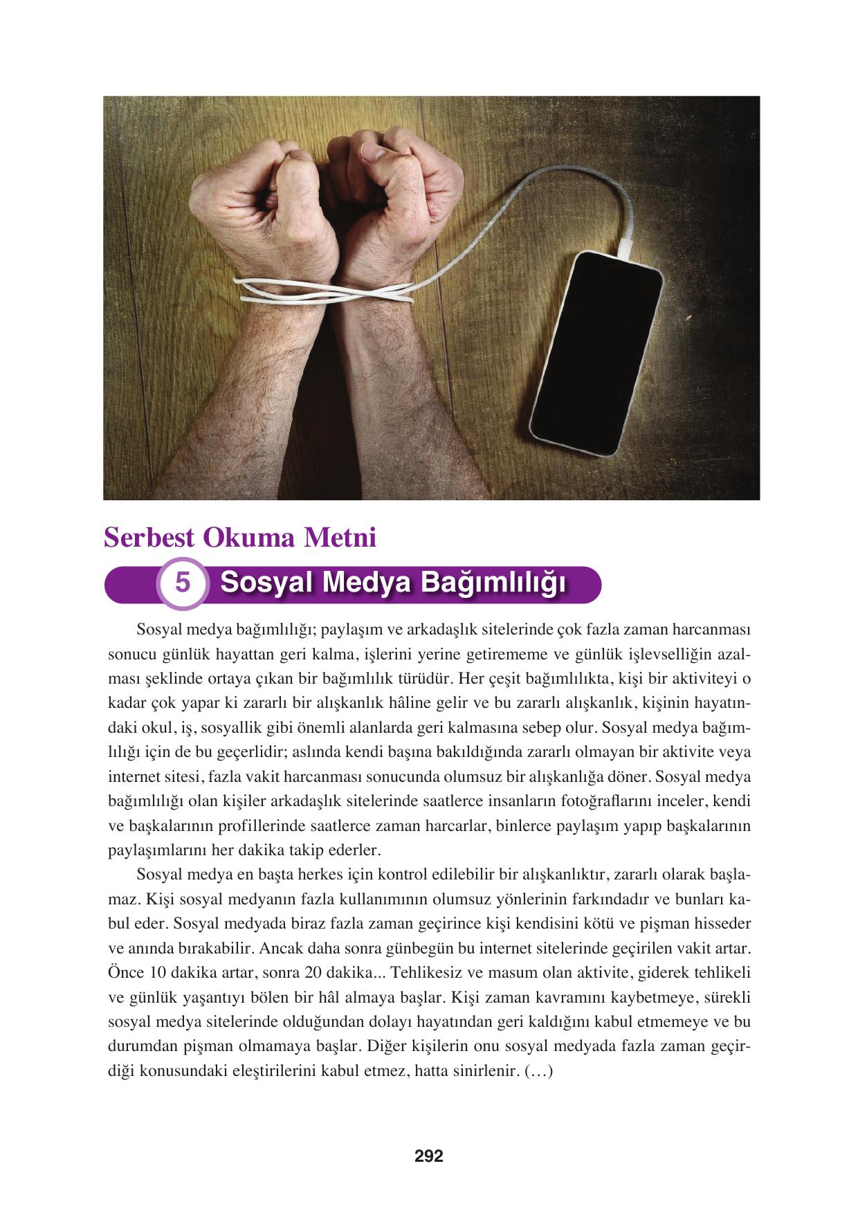 8. Sınıf Hecce Yayıncılık Türkçe Ders Kitabı Sayfa 292 Cevapları 8. Sınıf Hecce Yayıncılık Türkçe Ders Kitabı Sayfa 292 Cevapları