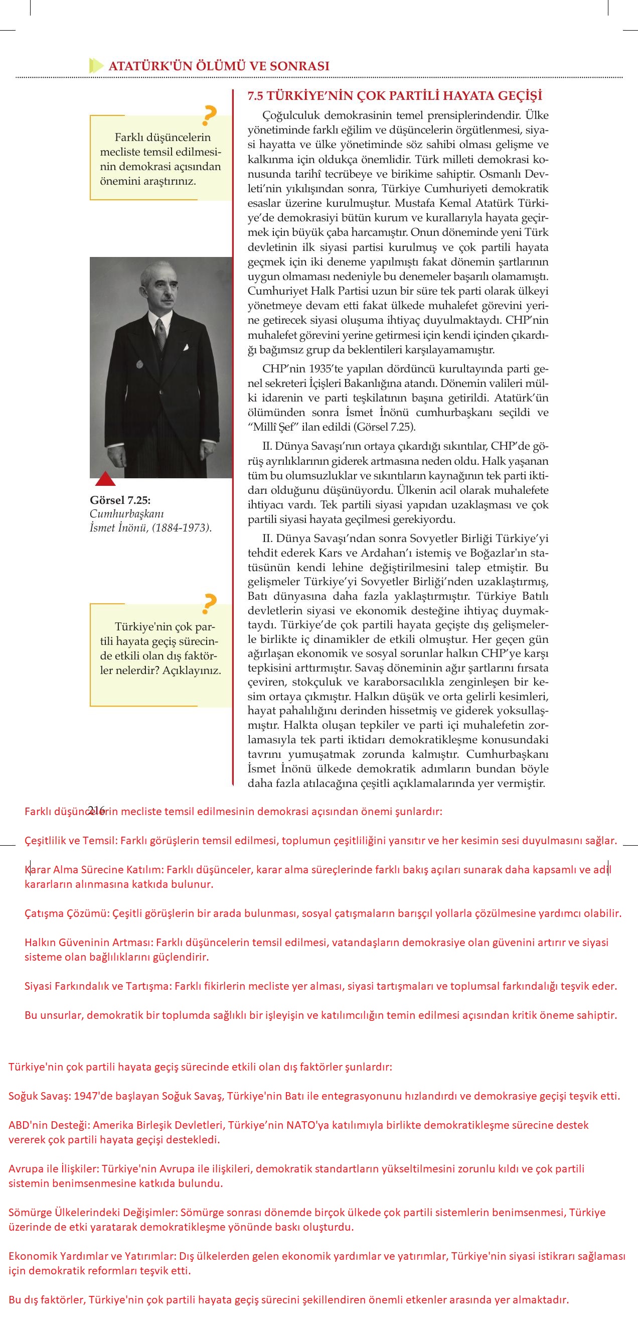 8. Sınıf Meb Yayınları İnkılap Tarihi Ve Atatürkçülük Ders Kitabı Sayfa 216 Cevapları 8. Sınıf Meb Yayınları İnkılap Tarihi Ve Atatürkçülük Ders Kitabı Sayfa 216 Cevapları