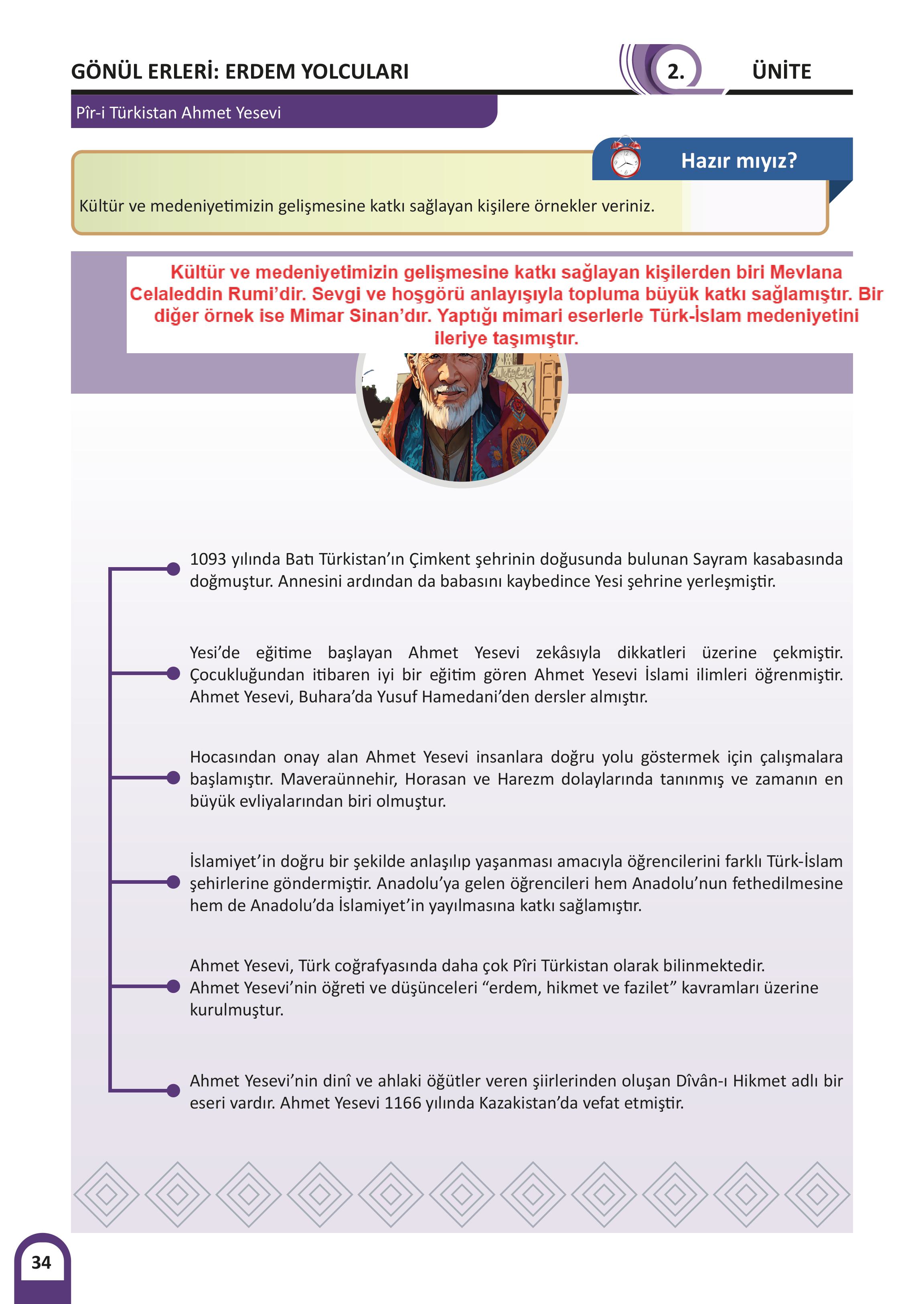 8. Sınıf Meb Yayınları Kültür Ve Medeniyetimize Yön Verenler Ders Kitabı Sayfa 35 Cevapları 8. Sınıf Meb Yayınları Kültür Ve Medeniyetimize Yön Verenler Ders Kitabı Sayfa 35 Cevapları